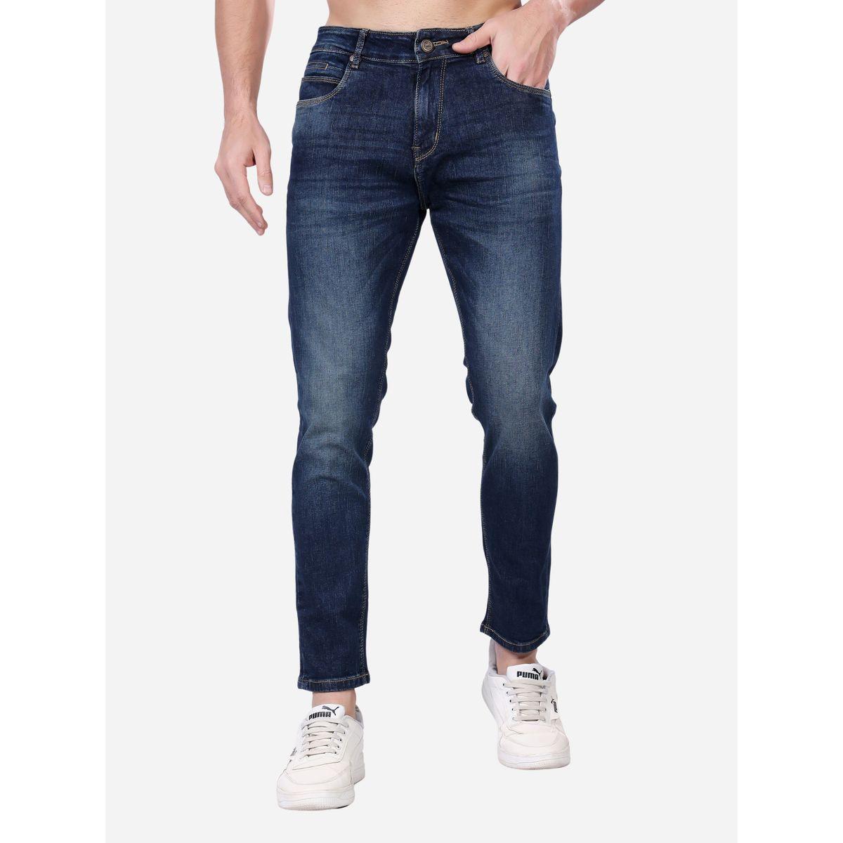 Stylox Mid Rise Regular Fit Faded Jeans-men-clothing-bottoms-jeans-image-1