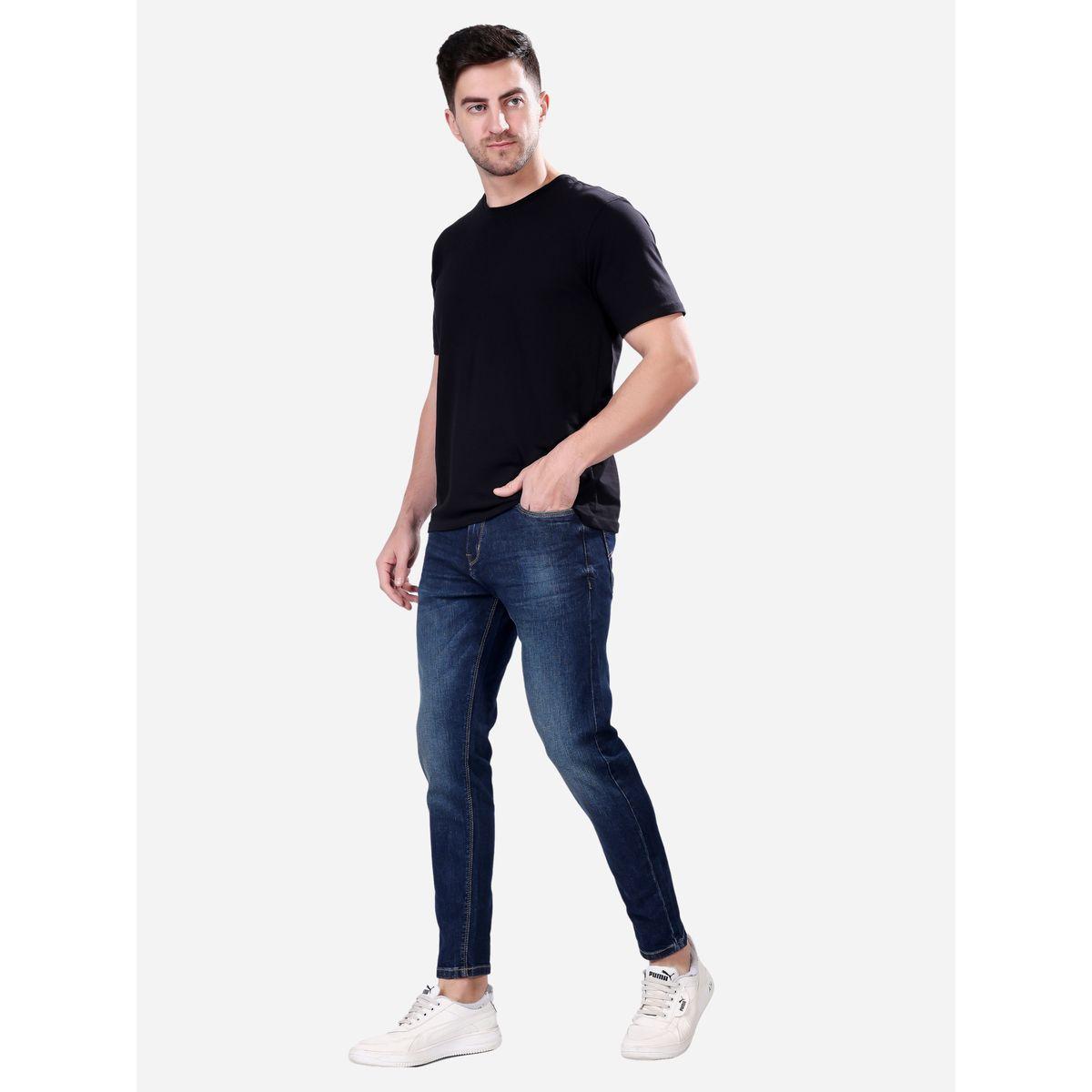 Stylox Mid Rise Regular Fit Faded Jeans-men-clothing-bottoms-jeans-image-2