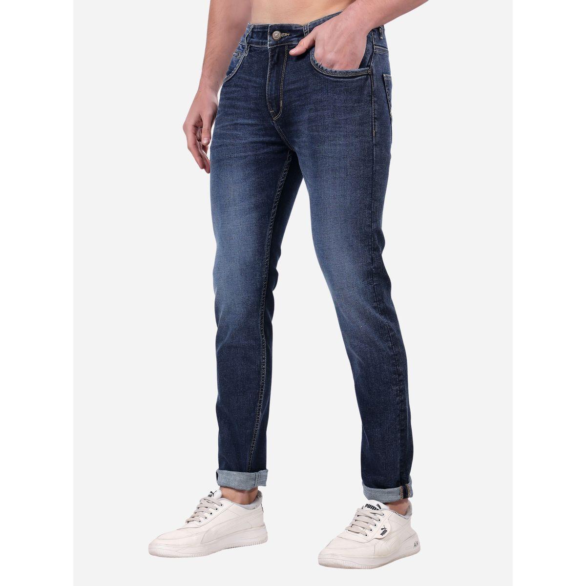 Stylox Mid Rise Whiskered Faded Slim Fit Jeans-men-clothing-bottoms-jeans-image-3