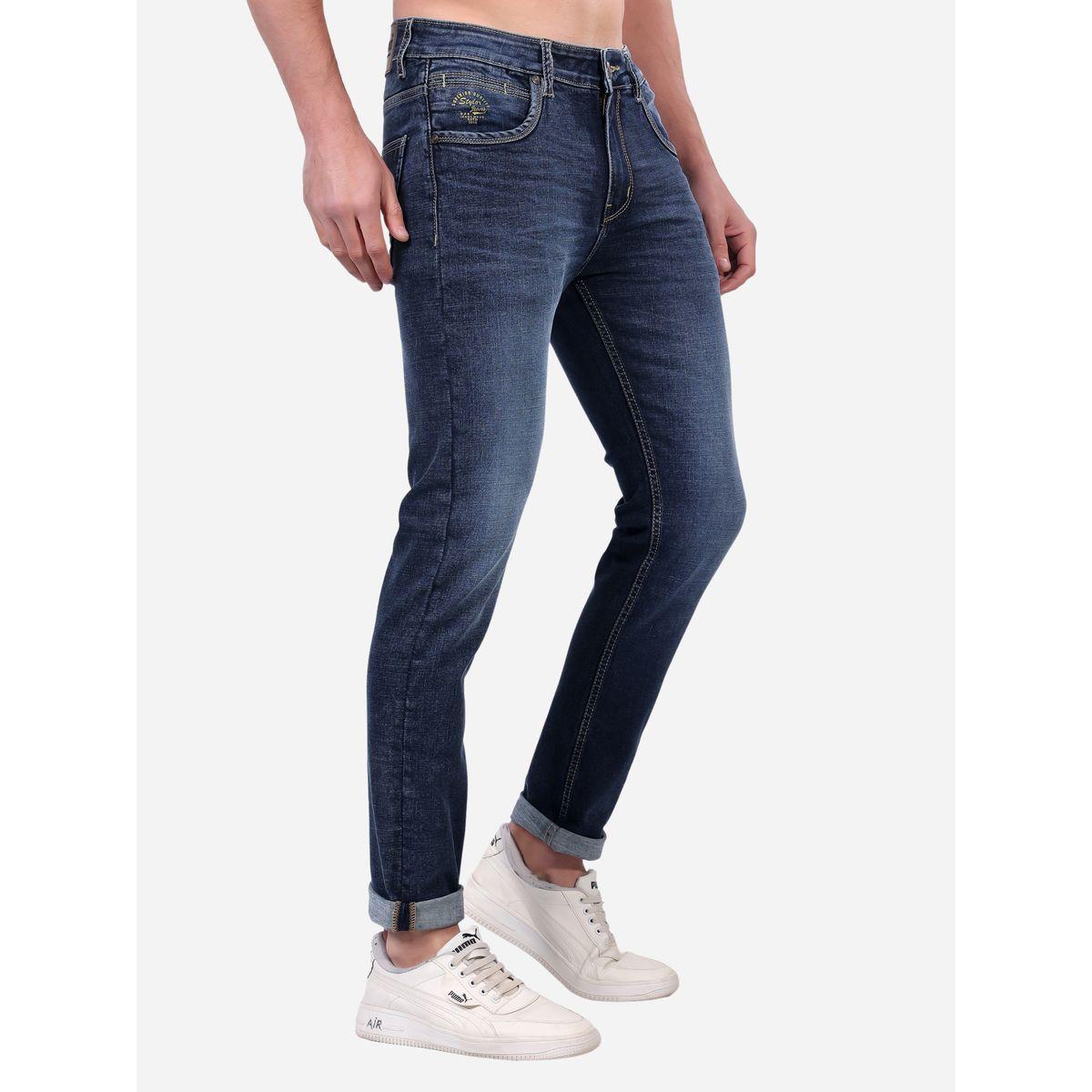 Stylox Mid Rise Whiskered Faded Slim Fit Jeans-men-clothing-bottoms-jeans-image-4