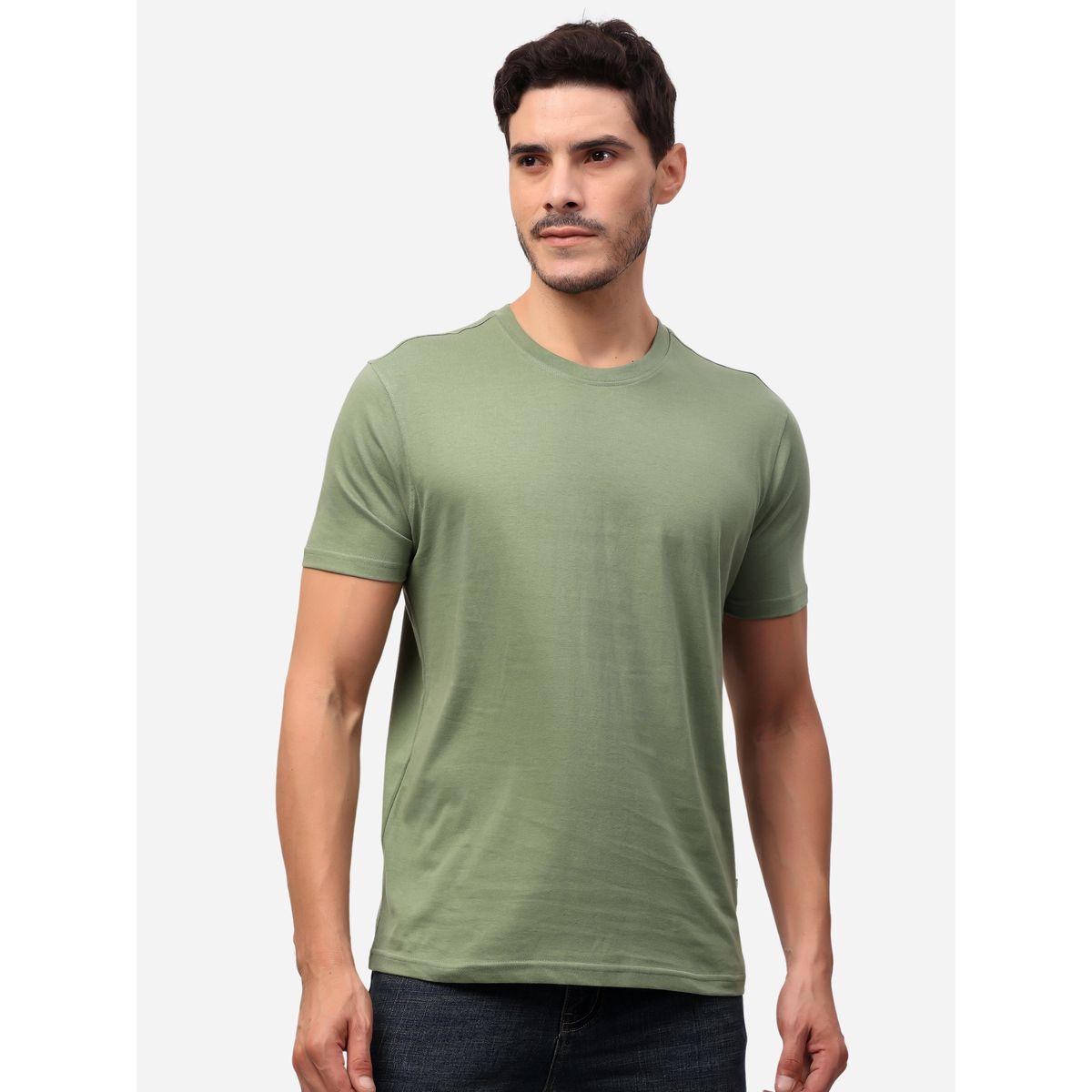Stylox Solid Short Sleeve Regular Fit T-Shirt-men-clothing-tshirtsandpolos-tshirts-image-1