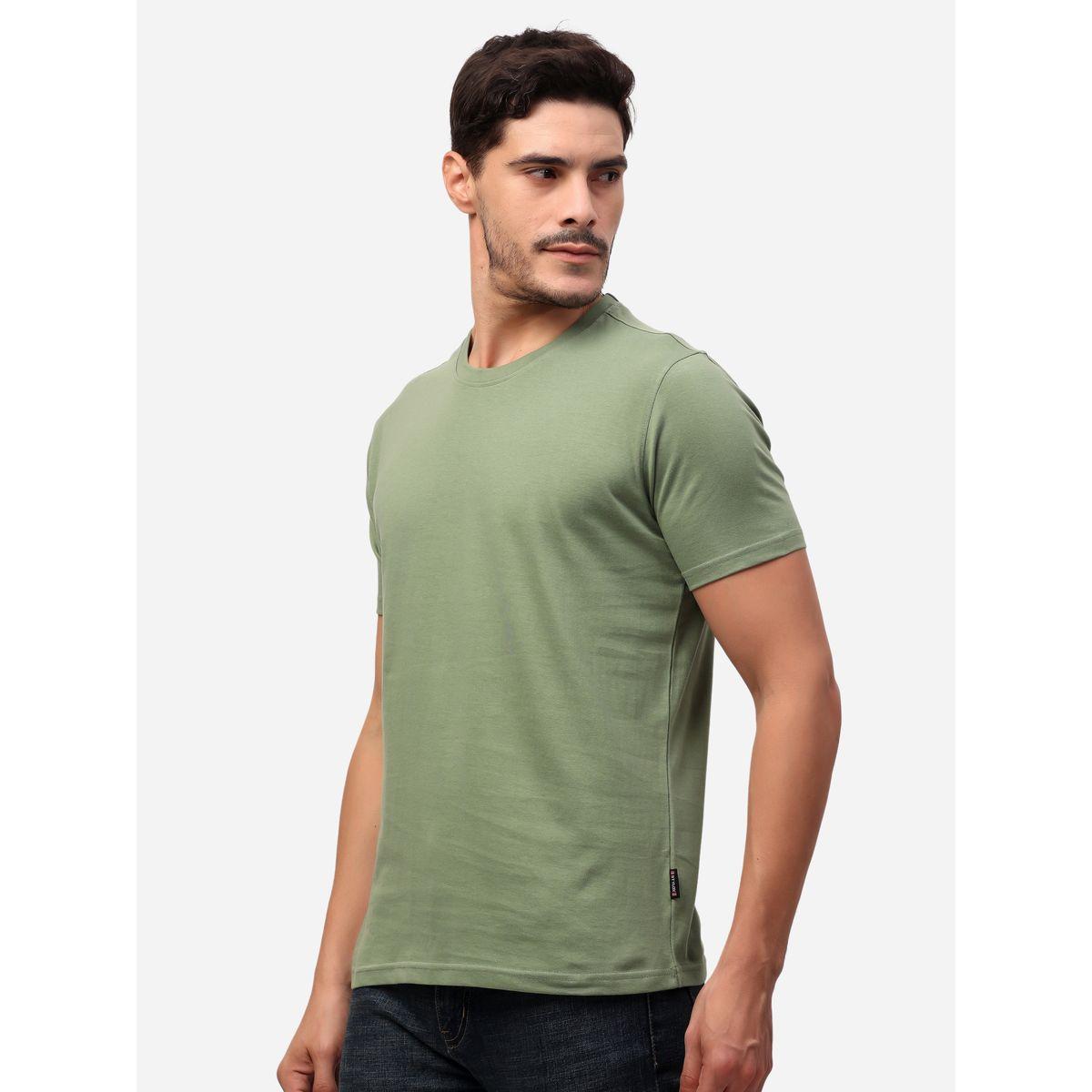 Stylox Solid Short Sleeve Regular Fit T-Shirt-men-clothing-tshirtsandpolos-tshirts-image-4