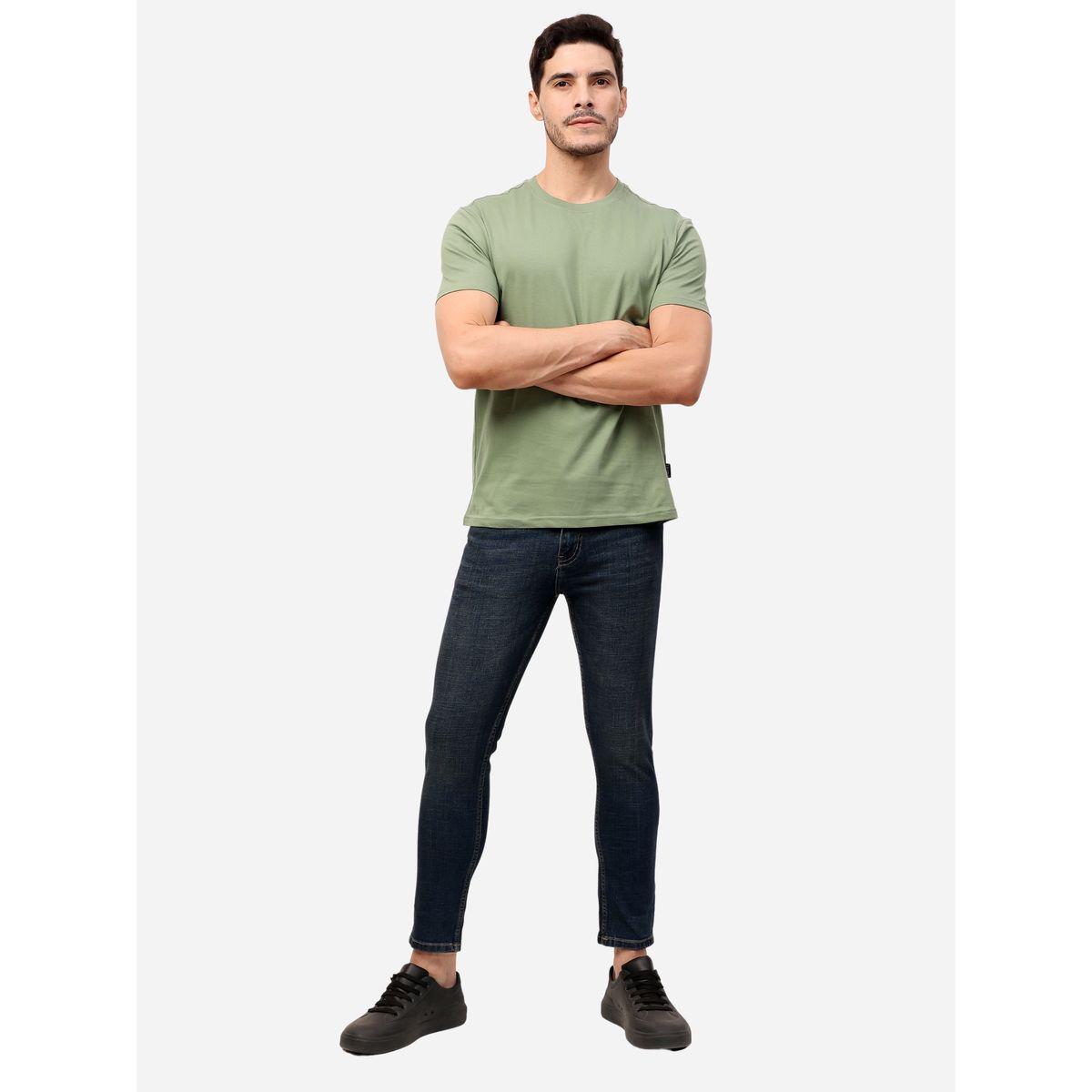 Stylox Solid Short Sleeve Regular Fit T-Shirt-men-clothing-tshirtsandpolos-tshirts-image-5