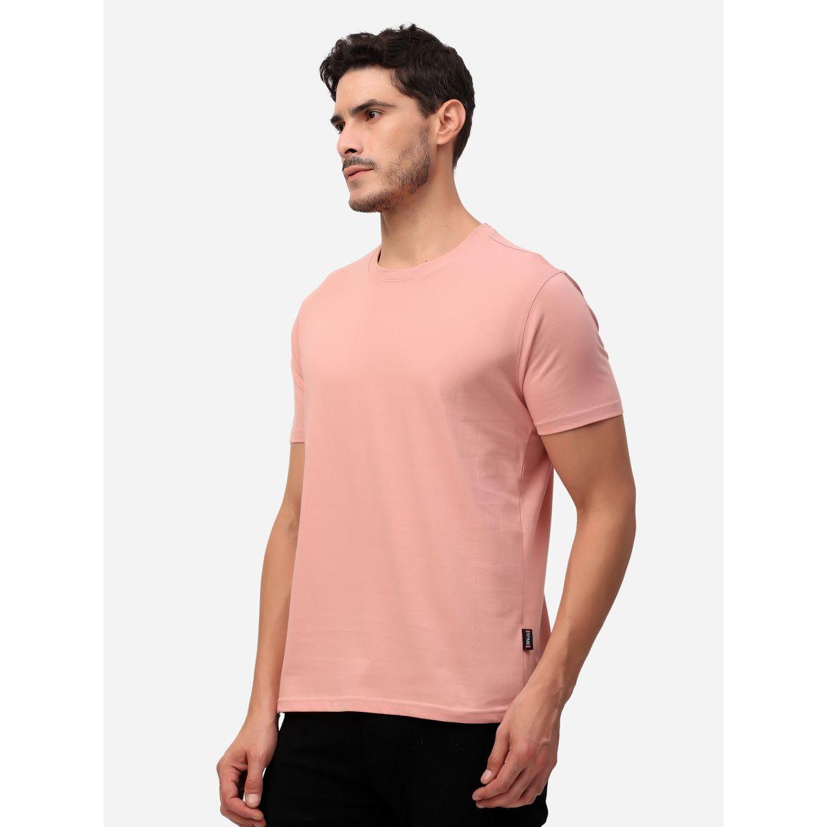 تيشيرت سادة بقصة عادية وأكمام قصيرة-men-clothing-tshirtsandpolos-tshirts-image-3