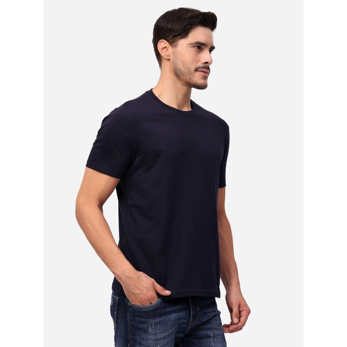 Stylox Solid Short Sleeve Regular Fit T-Shirt-men-clothing-tshirtsandpolos-tshirts-image-1