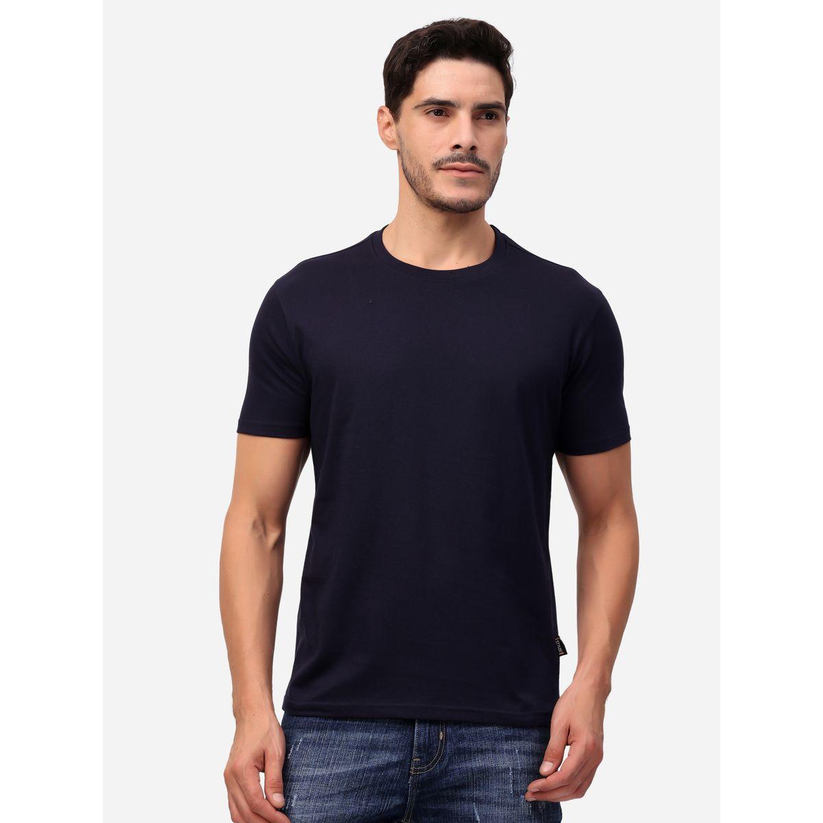 Stylox Solid Short Sleeve Regular Fit T-Shirt-men-clothing-tshirtsandpolos-tshirts-image-4