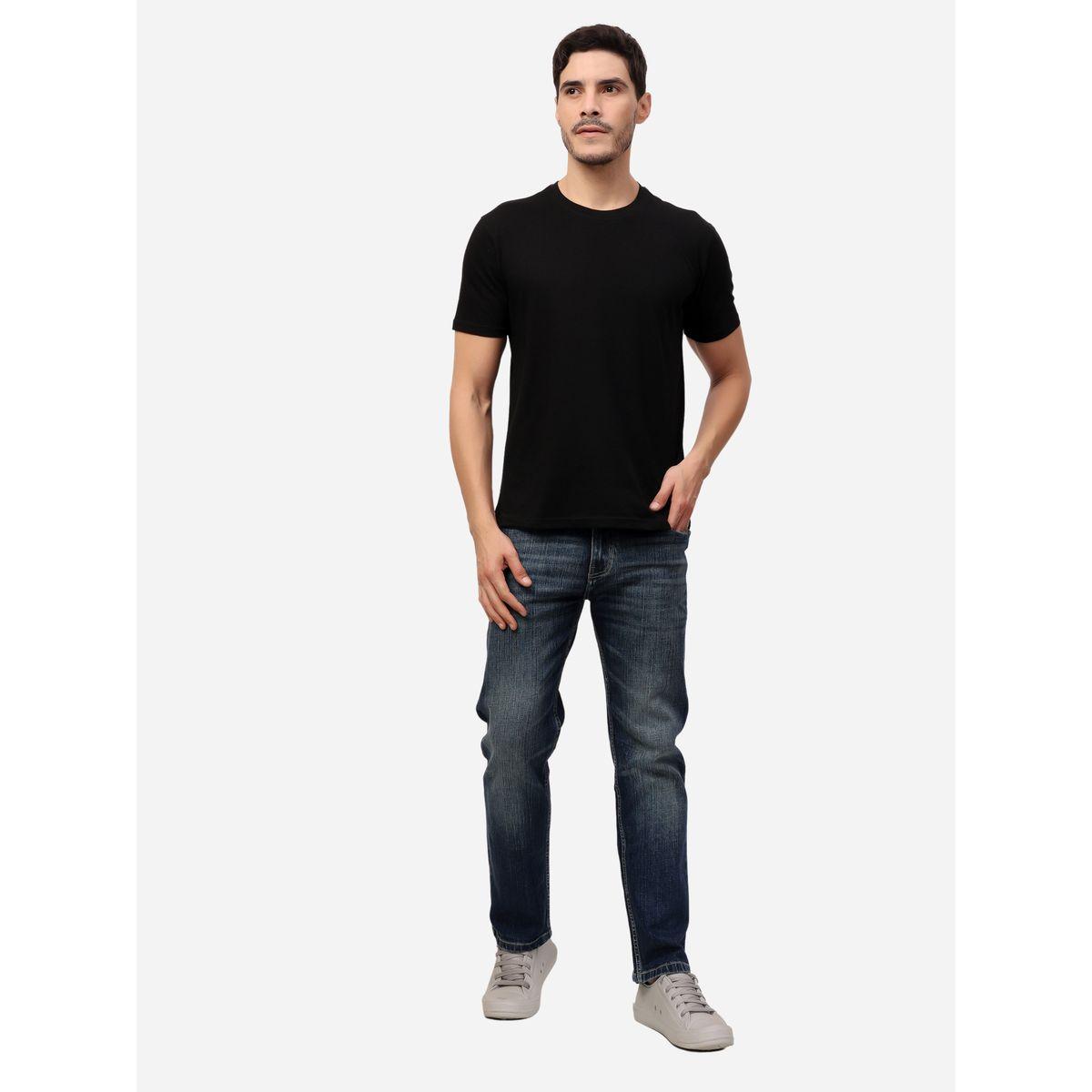 تيشيرت سادة بقصة عادية وأكمام قصيرة-men-clothing-tshirtsandpolos-tshirts-image-3