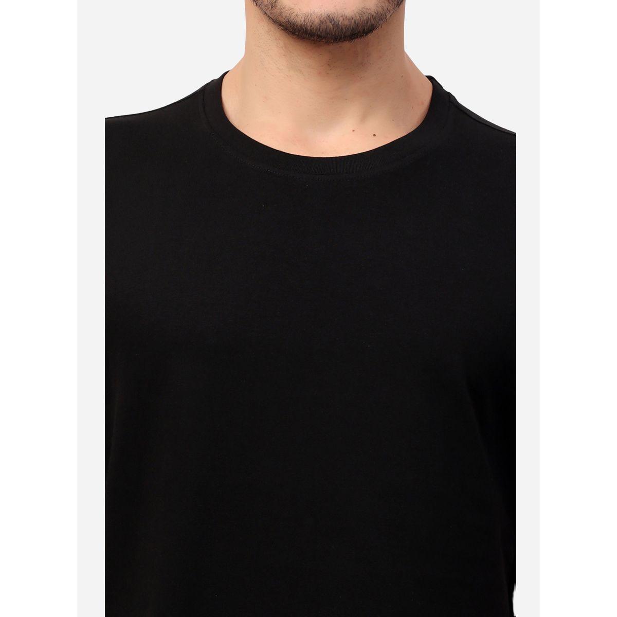 تيشيرت سادة بقصة عادية وأكمام قصيرة-men-clothing-tshirtsandpolos-tshirts-image-1