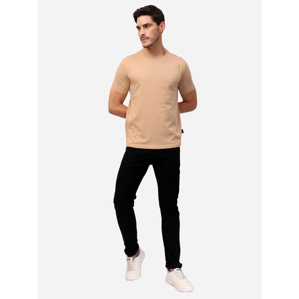 Stylox Solid Short Sleeve Regular Fit T-Shirt-men-clothing-tshirtsandpolos-tshirts-image-2