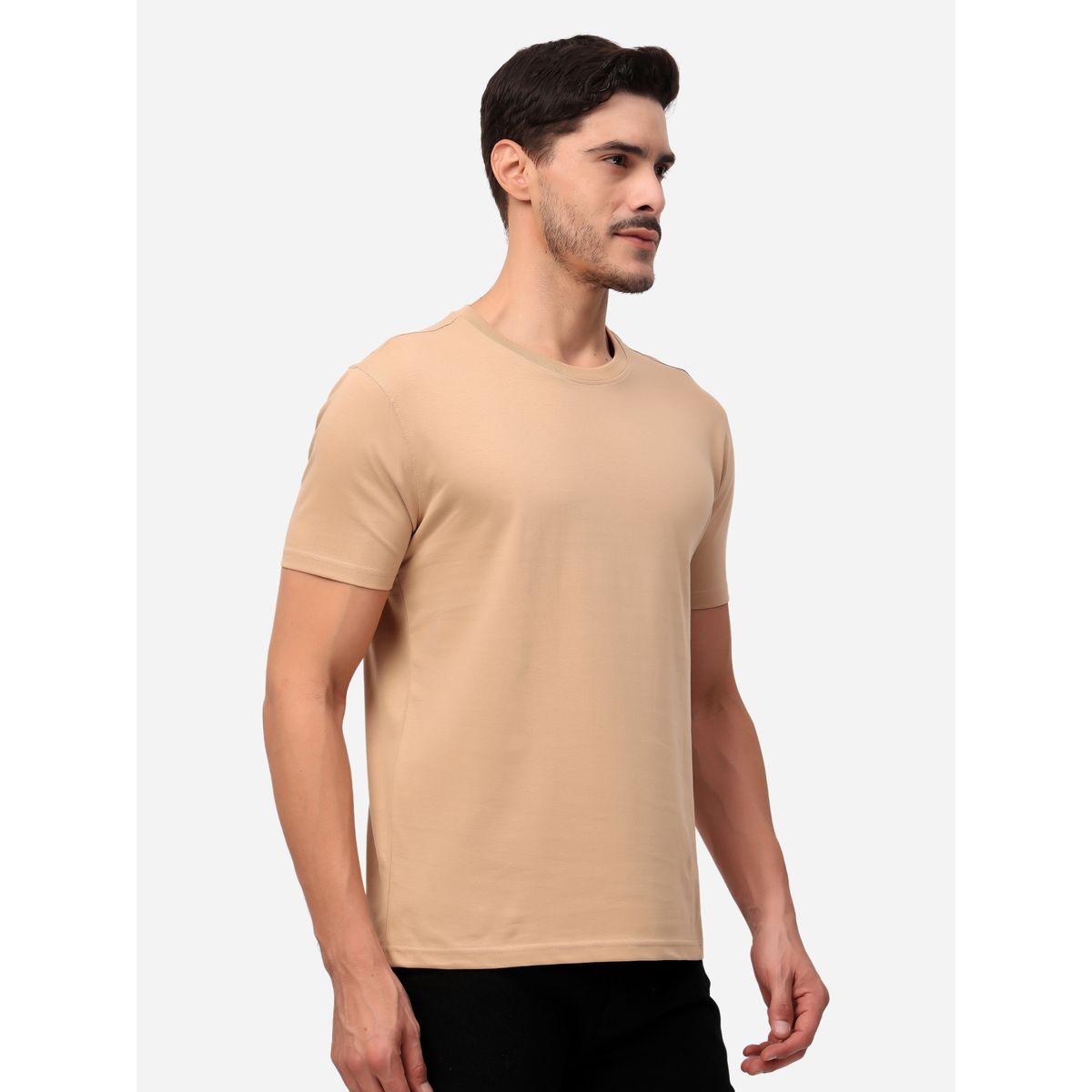 تيشيرت سادة بقصة عادية وأكمام قصيرة-men-clothing-tshirtsandpolos-tshirts-image-5