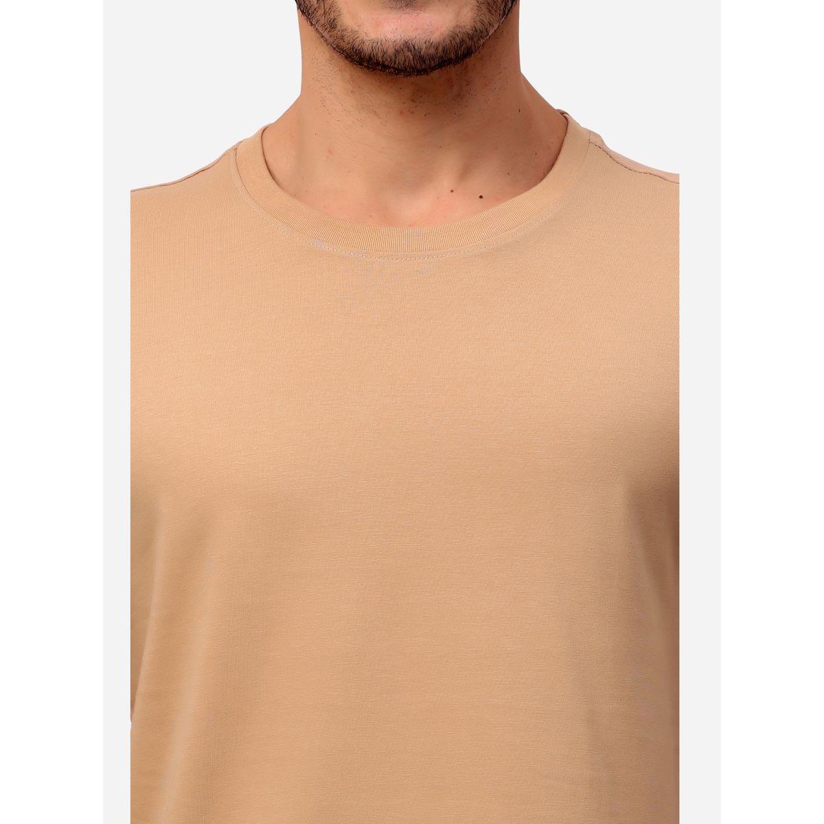 تيشيرت سادة بقصة عادية وأكمام قصيرة-men-clothing-tshirtsandpolos-tshirts-image-6