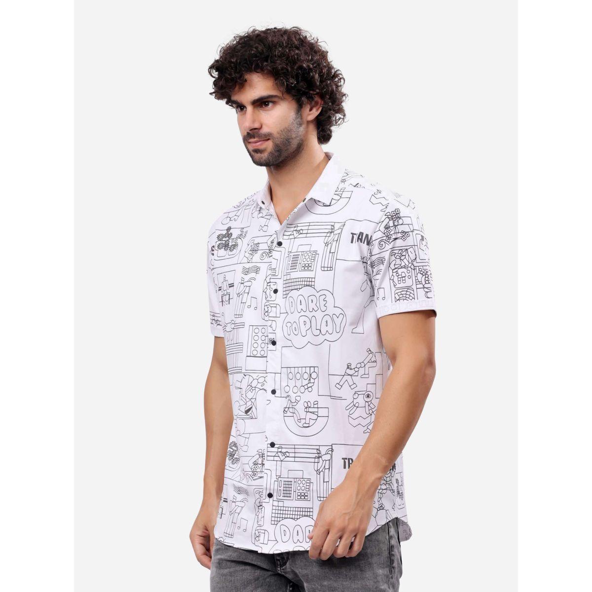 قميص مطبع بالكامل مع قصة عادية وأكمام قصيرة-men-clothing-shirts-image-4