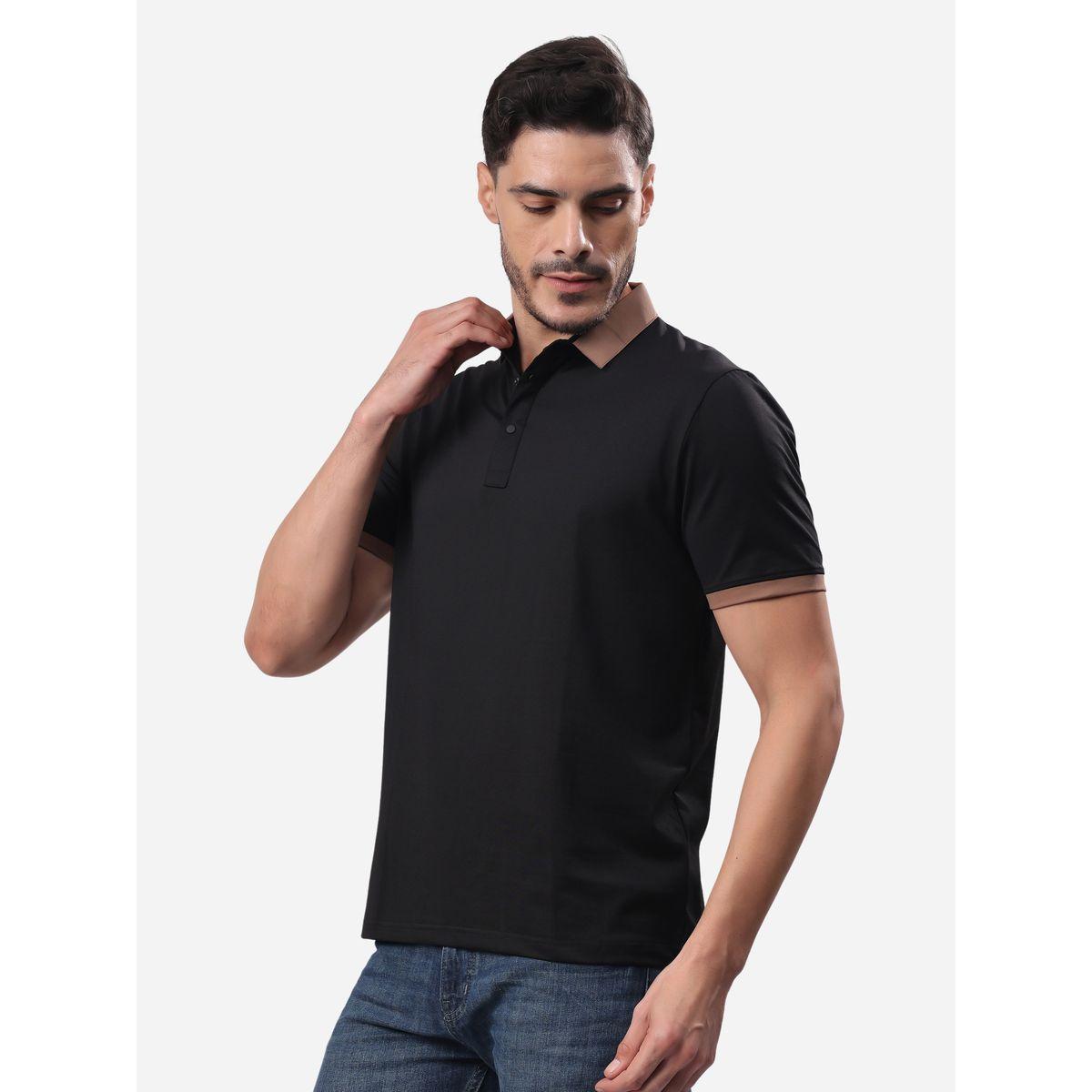 Stylox Contrast Trim Short Sleeve Regular Fit Polo T-Shirt-men-clothing-tshirtsandpolos-tshirts-image-3