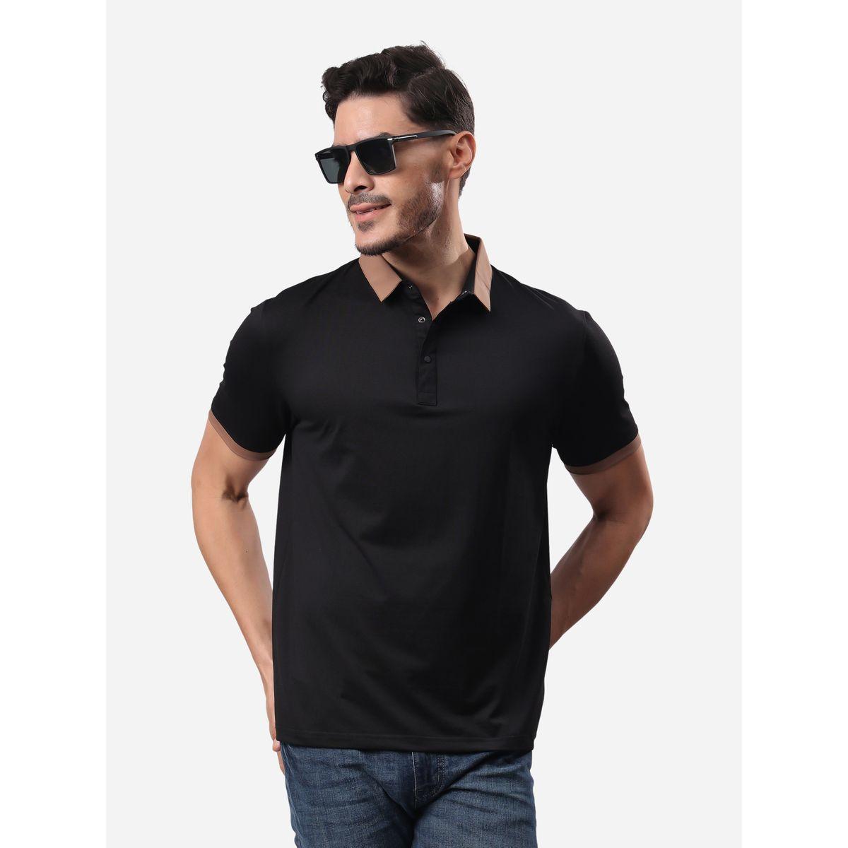 تيشيرت بولو بقصة عادية وأكمام قصيرة-men-clothing-tshirtsandpolos-tshirts-image-5