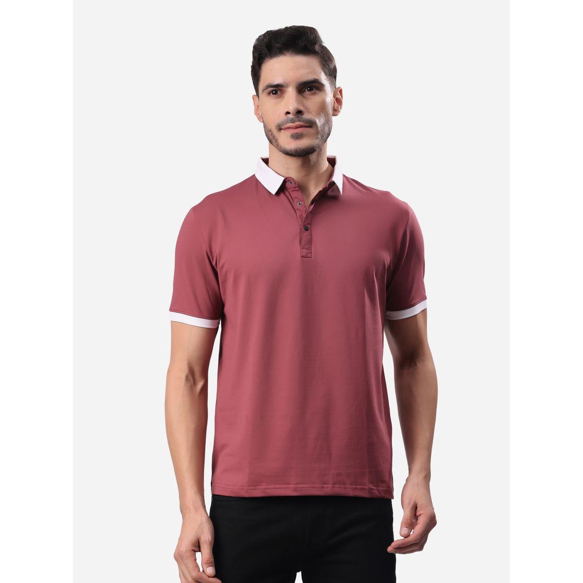 تيشيرت بولو بقصة عادية وأكمام قصيرة-men-clothing-tshirtsandpolos-tshirts-image-1