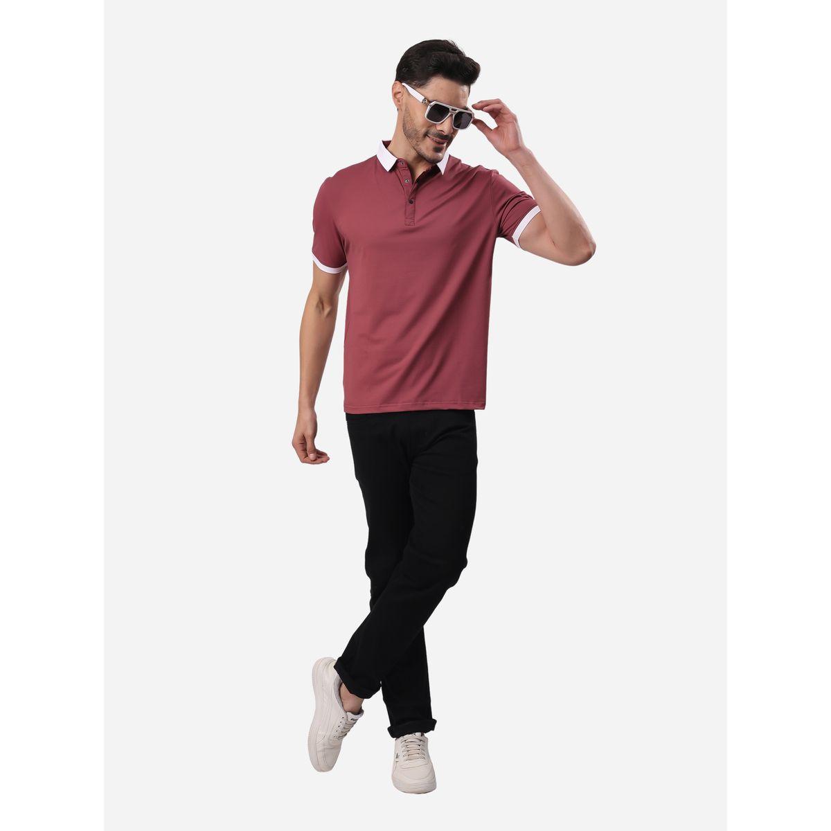 Stylox Contrast Trim Short Sleeve Regular Fit Polo T-Shirt-men-clothing-tshirtsandpolos-tshirts-image-2