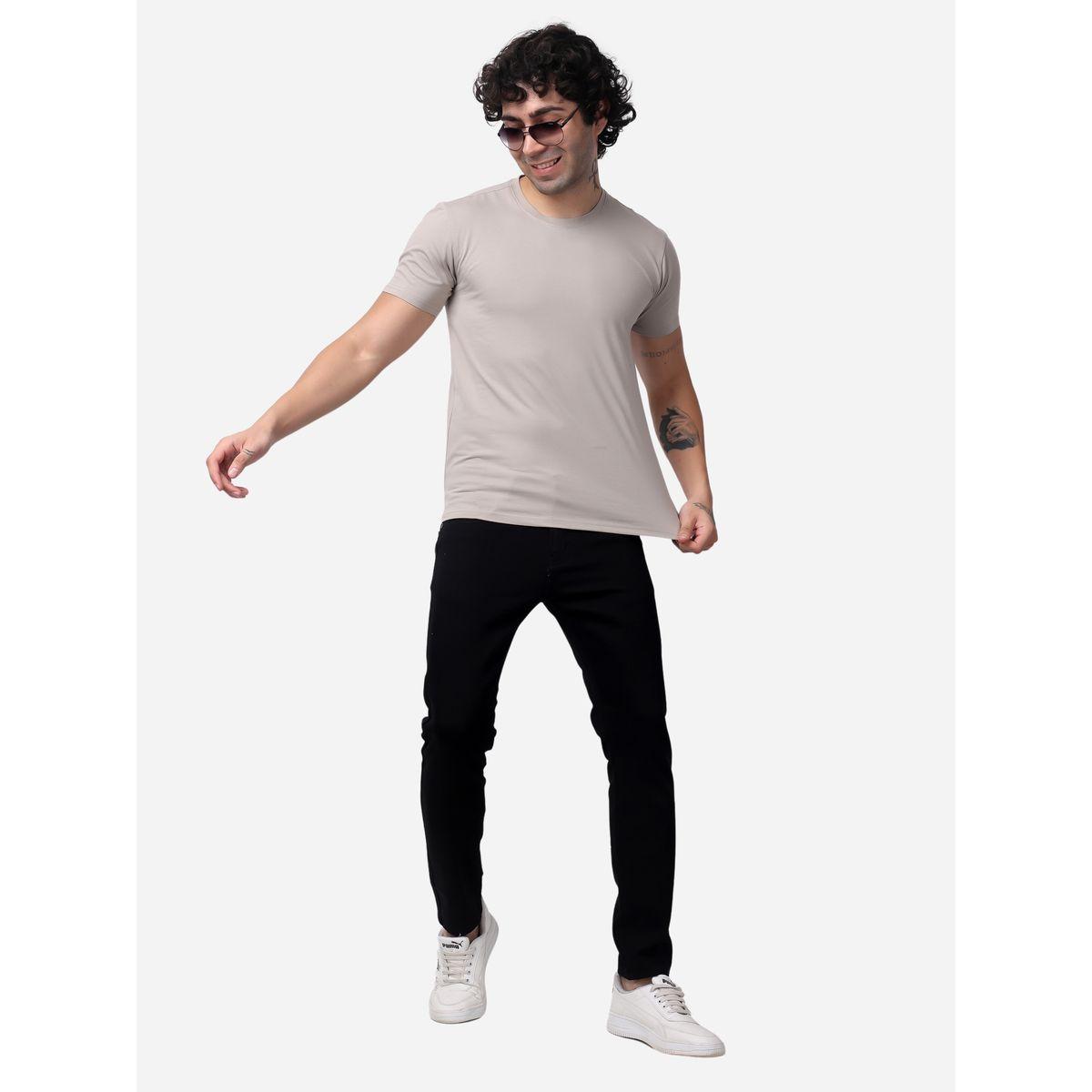 Stylox Solid Short Sleeve Regular Fit T-Shirt-men-clothing-tshirtsandpolos-tshirts-image-4