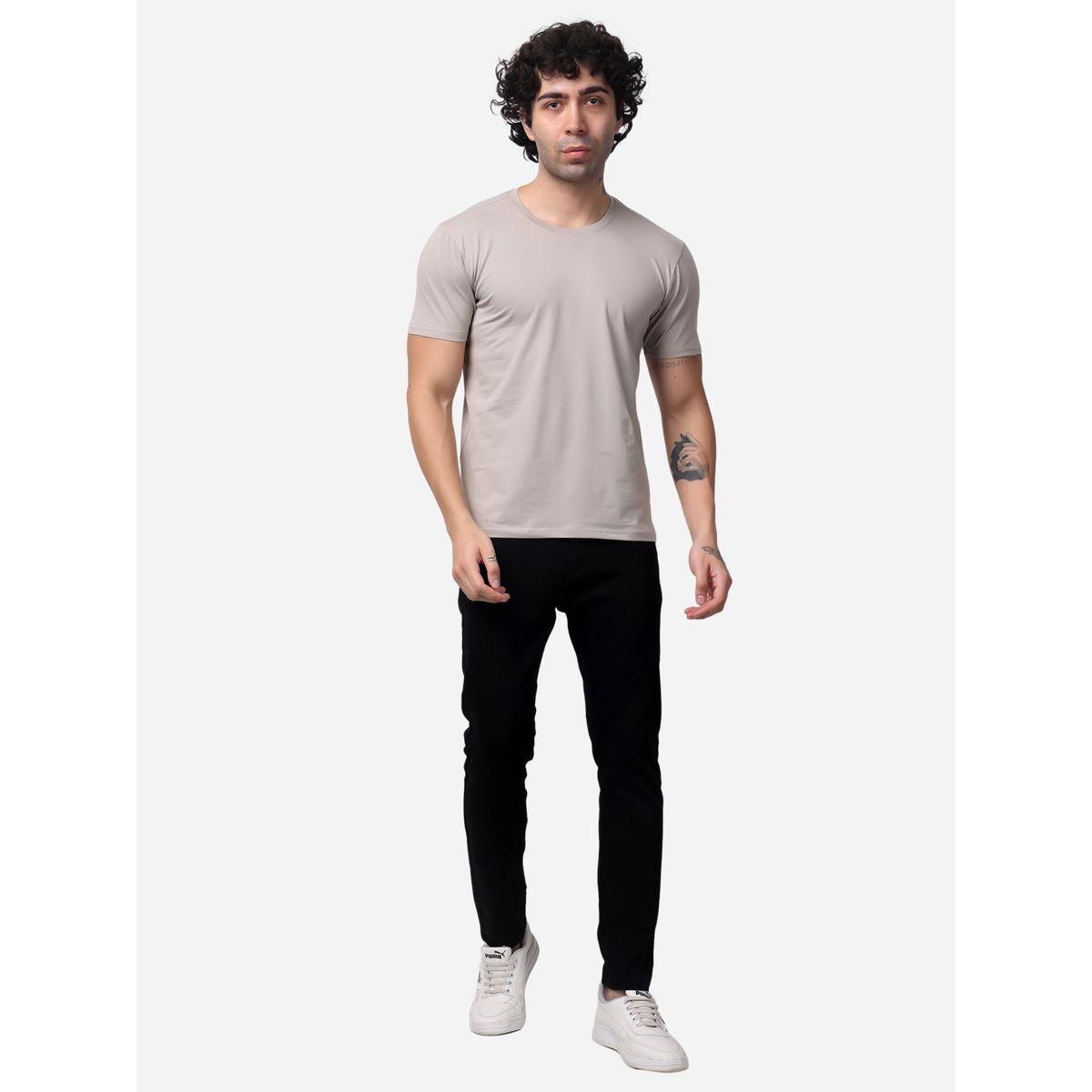 Stylox Solid Short Sleeve Regular Fit T-Shirt-men-clothing-tshirtsandpolos-tshirts-image-6