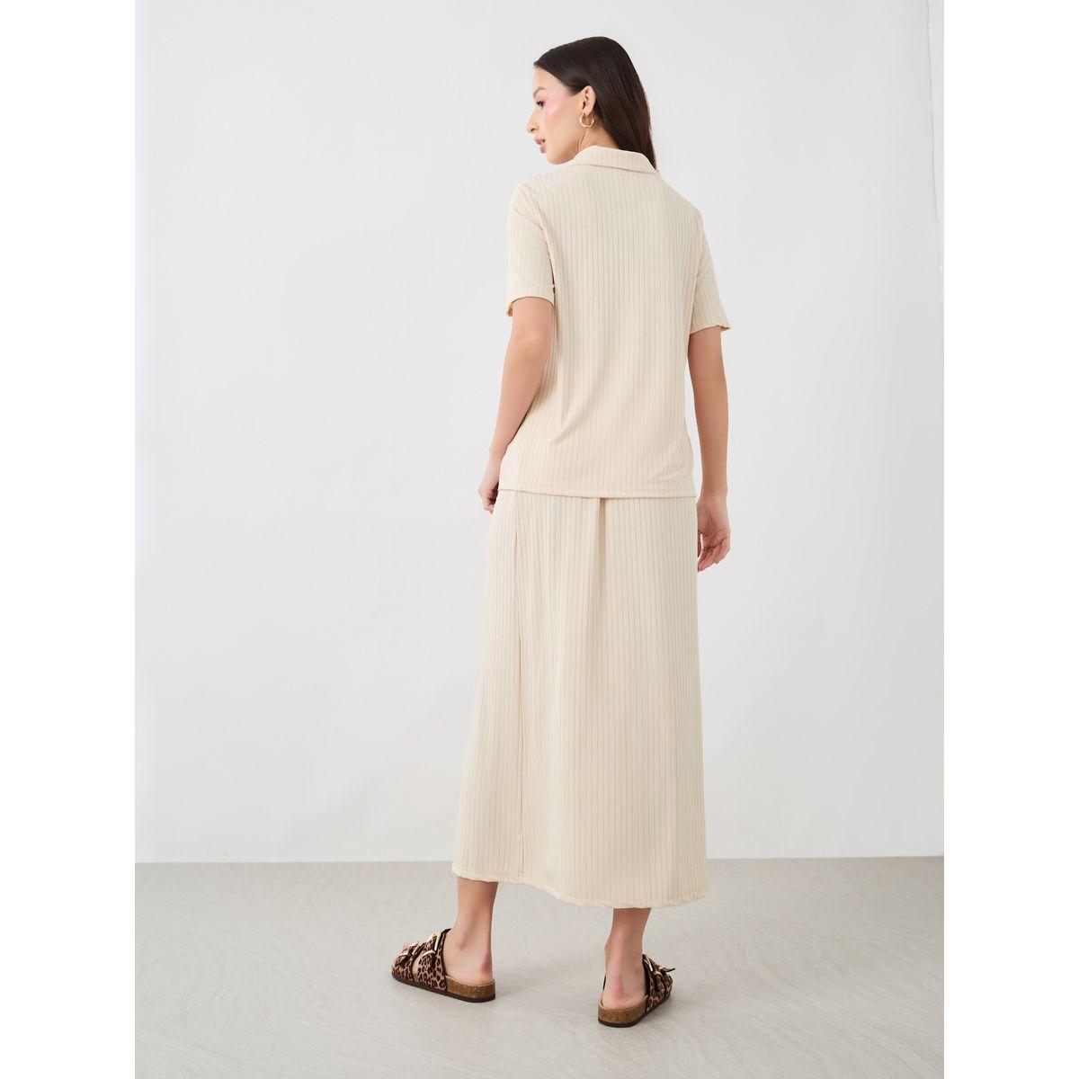 طقم منسق من تيشيرت بولو وتنورة-women-clothing-coordsets-image-5