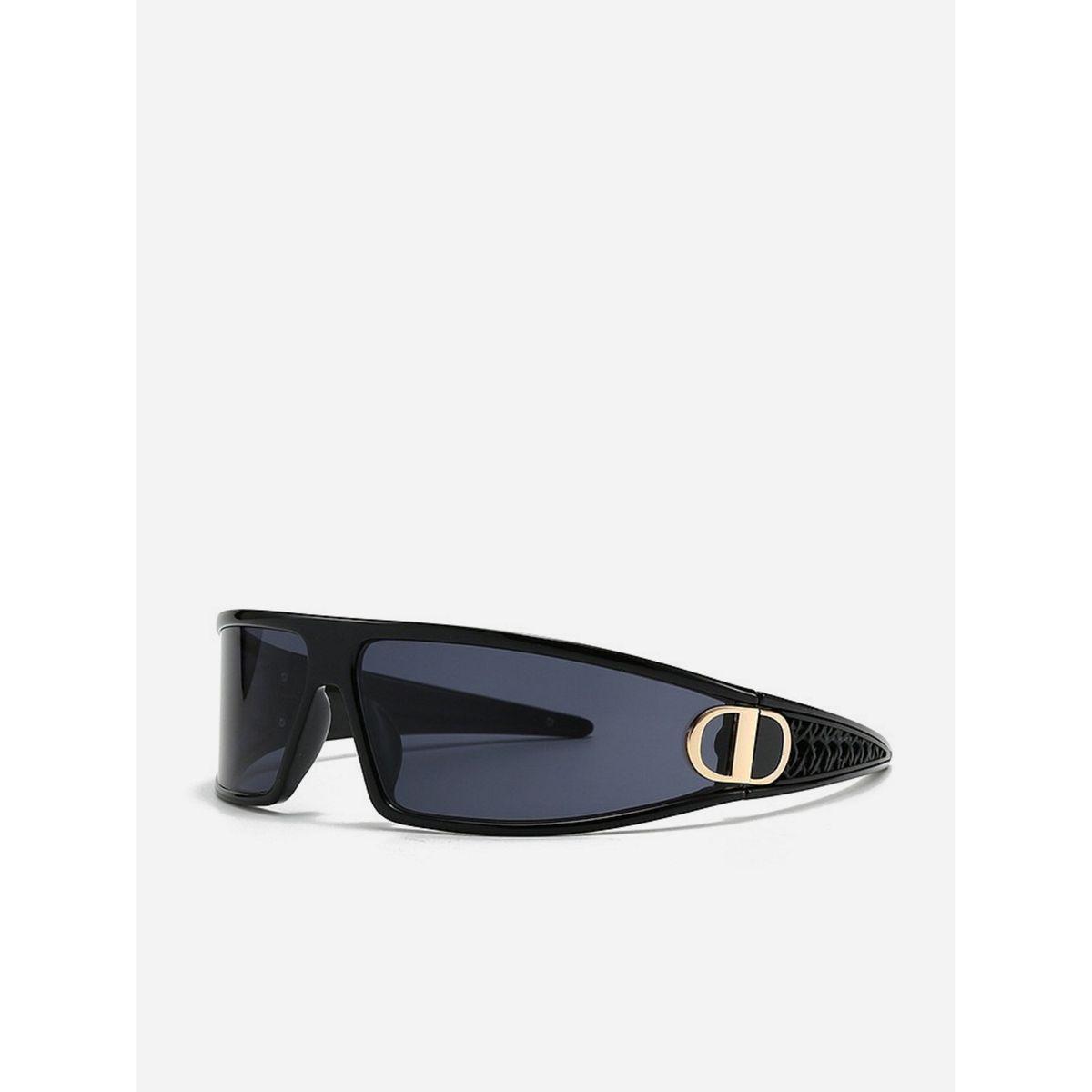 Styli Metal Trim Saddle Nose Wrap Sunglasses-women-sunglasses-image-1