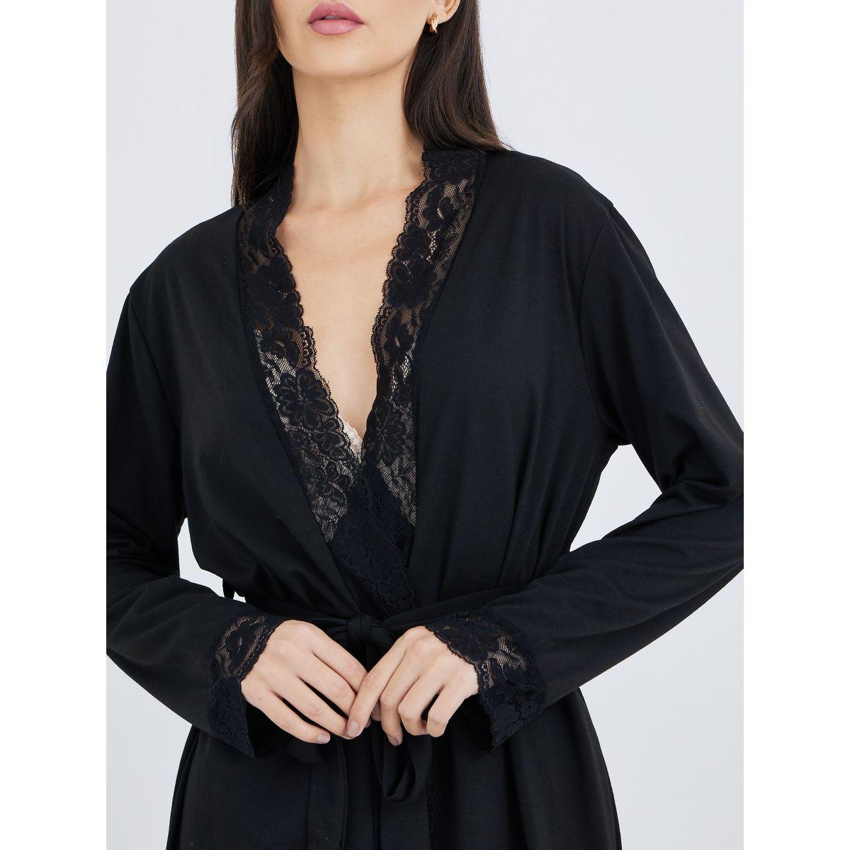 Styli Jersey Lace Edge Robe-women-clothing-nightwear-robes-image-4