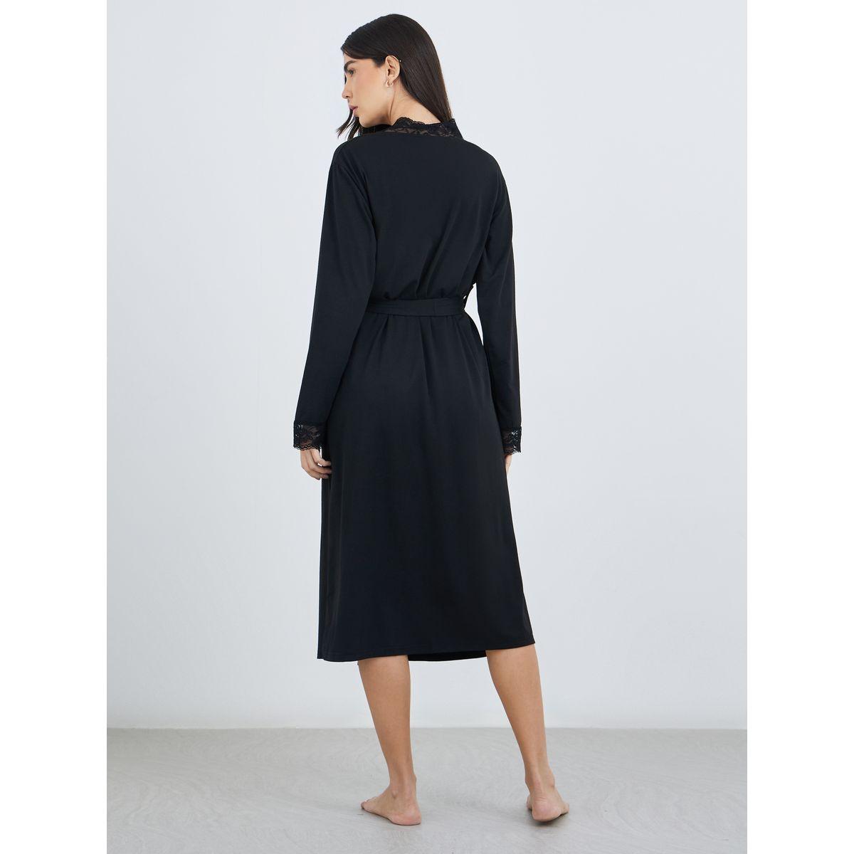 Styli Jersey Lace Edge Robe-women-clothing-nightwear-robes-image-5
