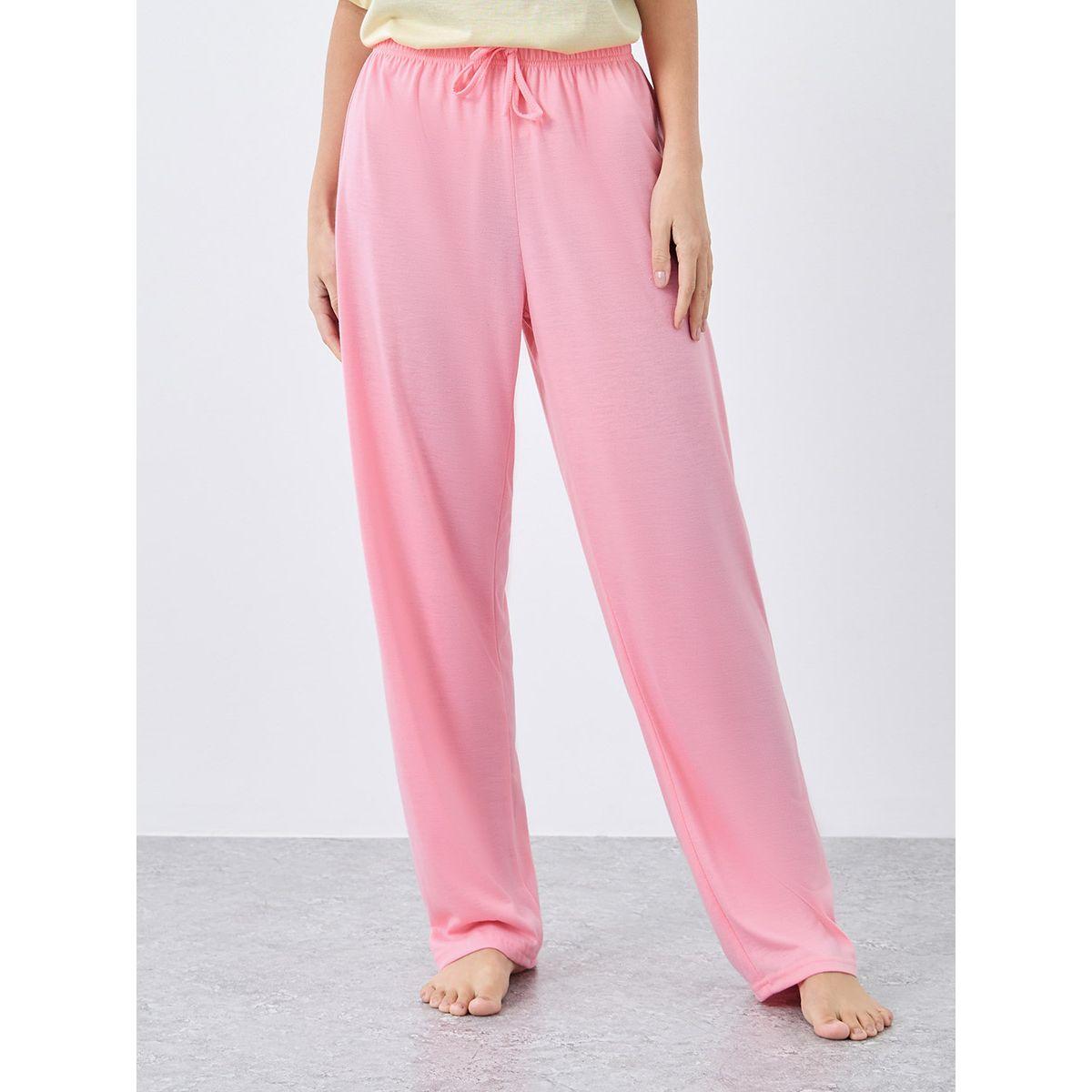 Styli Paris Bow Graphic Drop Shoulder T-Shirt and Pyjama Set-women-clothing-nightwear-pyjamas-longsets-image-6