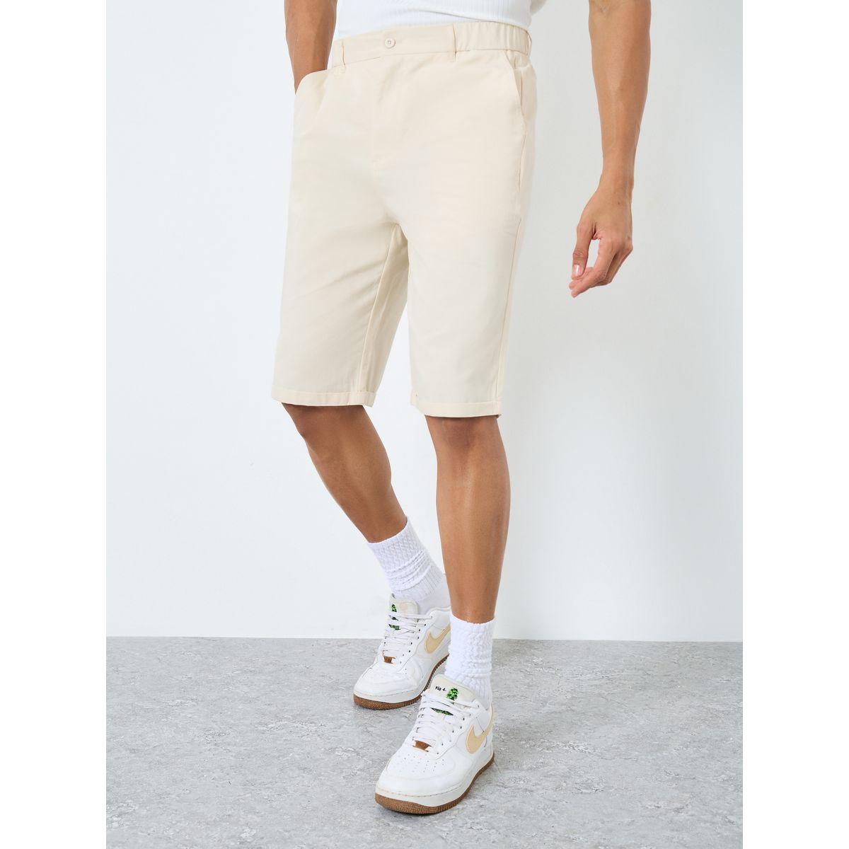 Styli Men Regular Fit Solid Shorts-men-clothing-bottoms-shorts-image-1