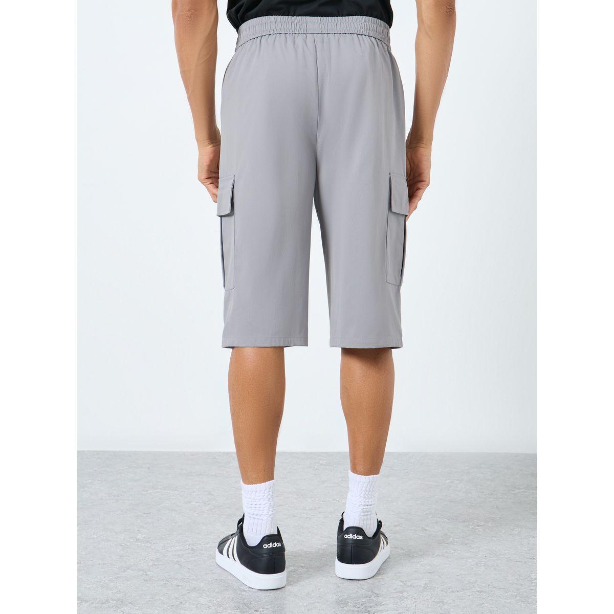 شورت بقصة عادية وجيوب كارجو-men-clothing-bottoms-shorts-image-4