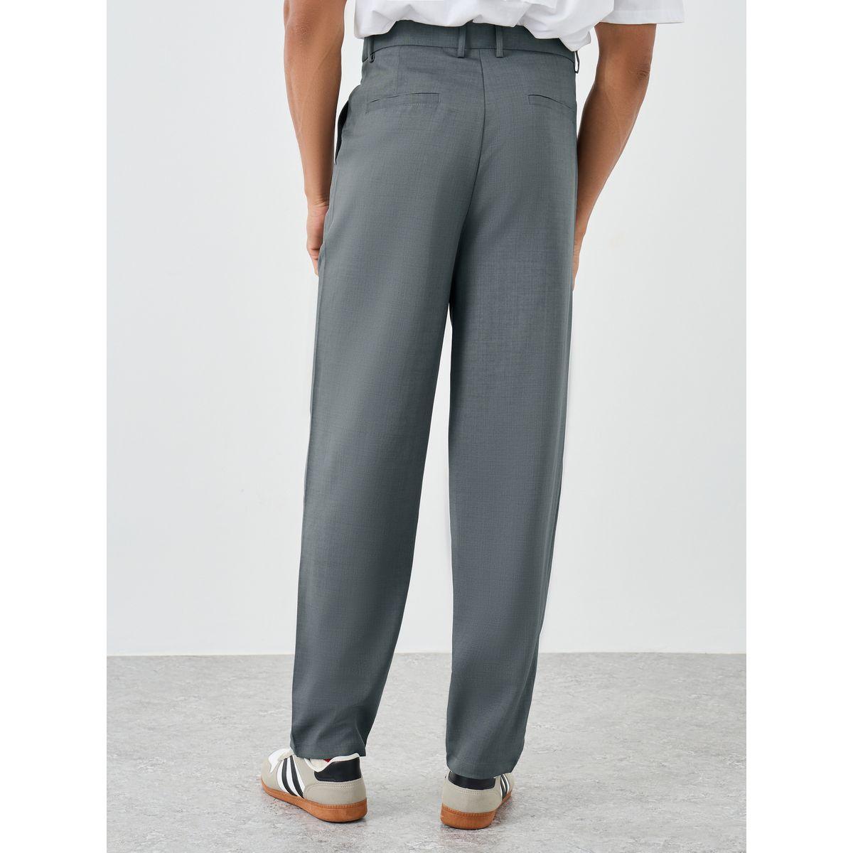 Styli Men Straight Fit Formal Trousers-men-clothing-bottoms-trousersandchinos-trousers-image-4