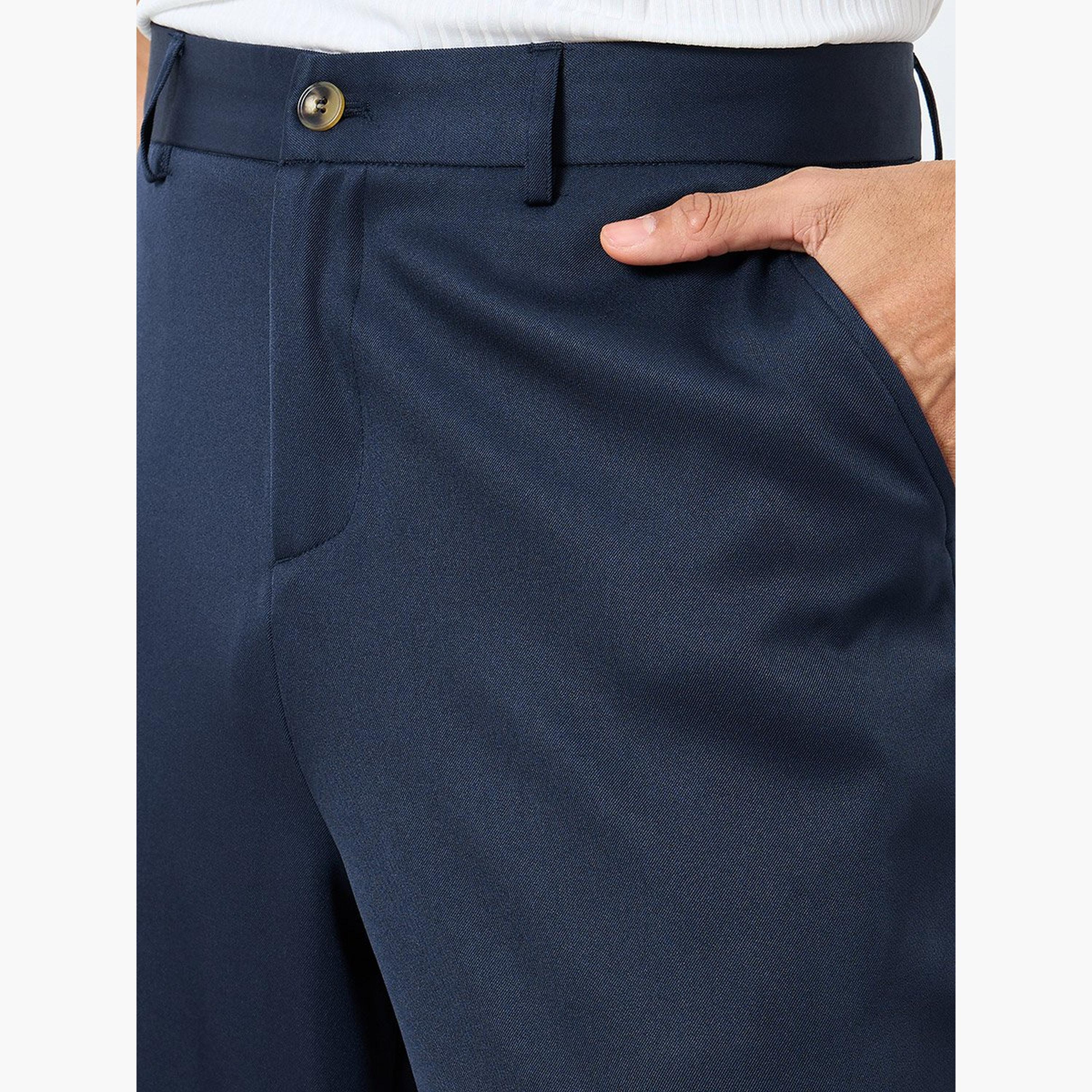 ستايلي - بنطال رسمي للرجال بقصّة مستقيمة-men-clothing-bottoms-trousersandchinos-trousers-image-3