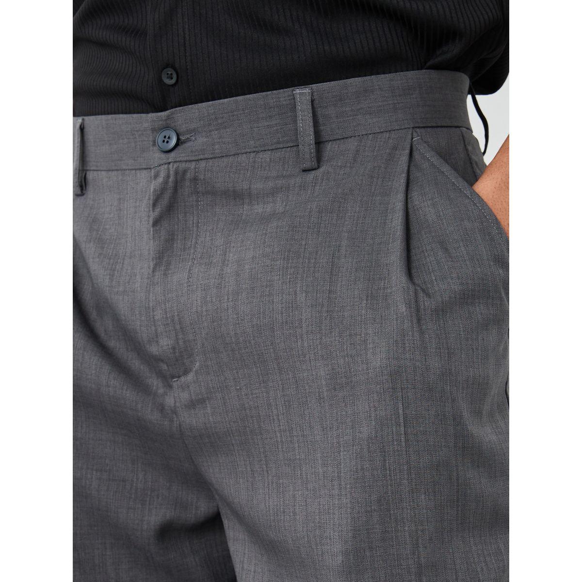 بنطال بقصة مستقيمة وكسرات-men-clothing-bottoms-trousersandchinos-trousers-image-3