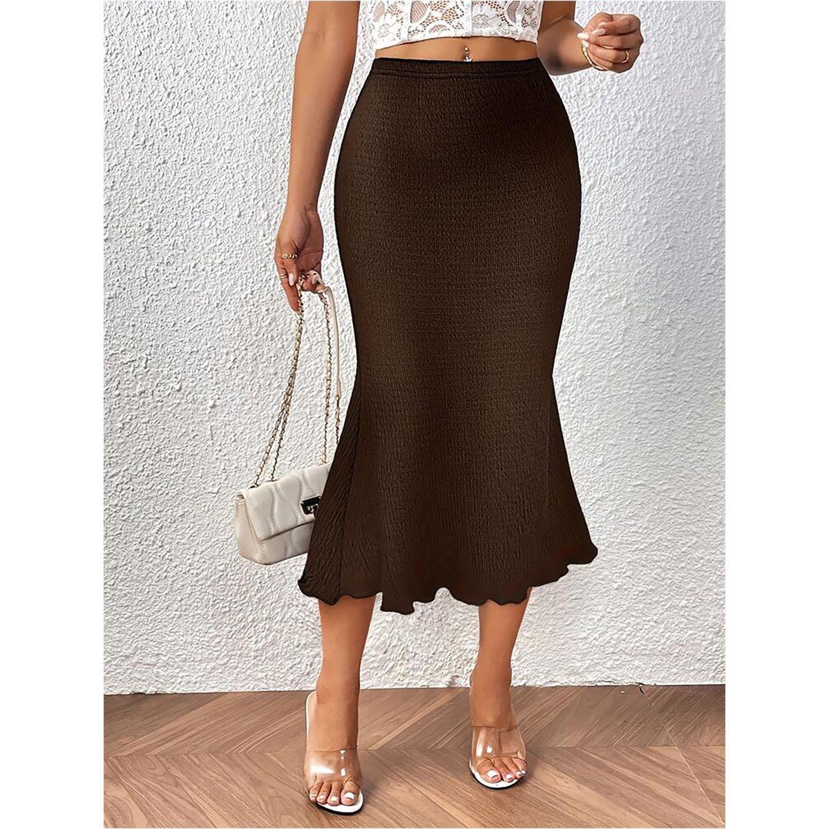 Styli Solid High Waist Mermaid Hem Midi Skirt-women-clothing-bottoms-skirts-image-3