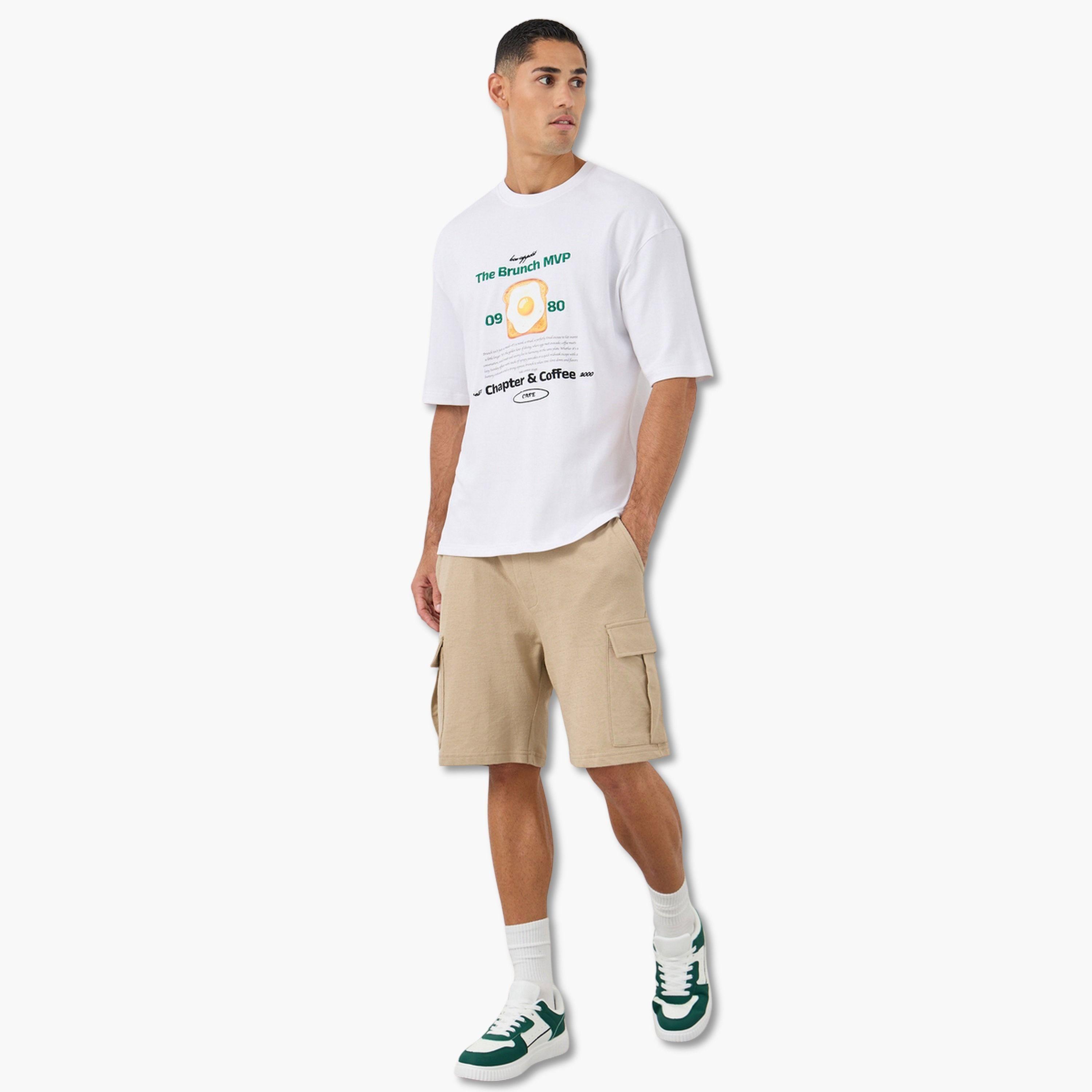 تيشيرت بطبعة جرافيك وقصة واسعة للرجال-men-clothing-tshirtsandpolos-tshirts-image-2