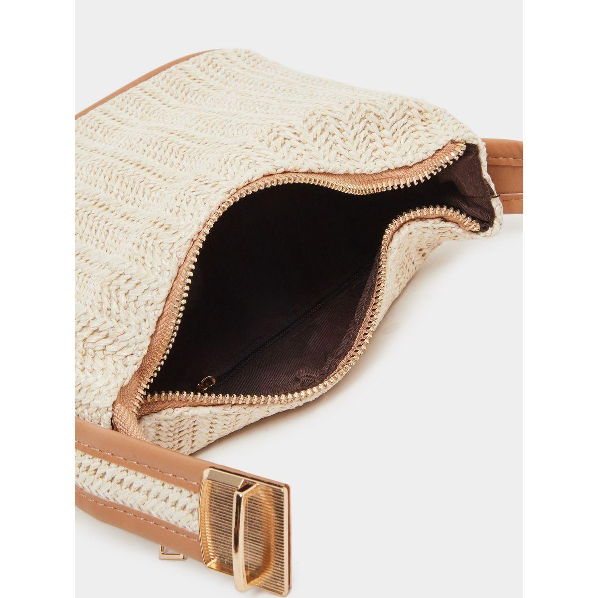 Styli Straw Belted Strap Hand Bag-women-bagsandwallets-handbags-image-4
