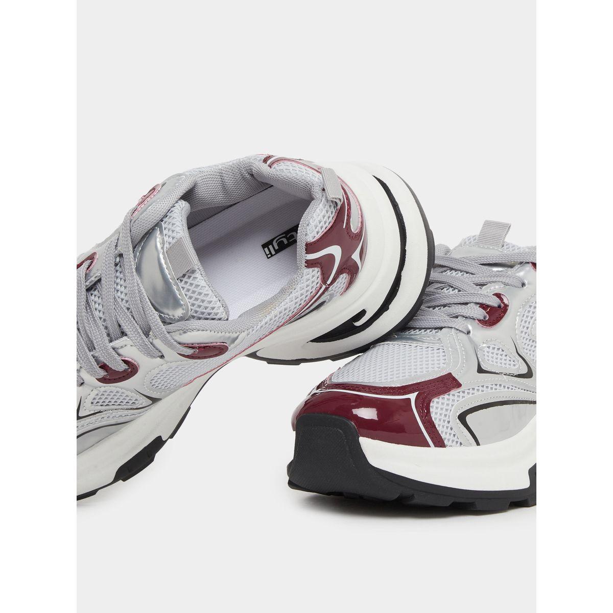 Styli Chunky Sole Lace Up Sneakers-women-shoes-sneakers-image-3