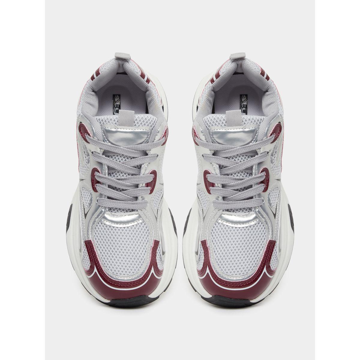 Styli Chunky Sole Lace Up Sneakers-women-shoes-sneakers-image-5