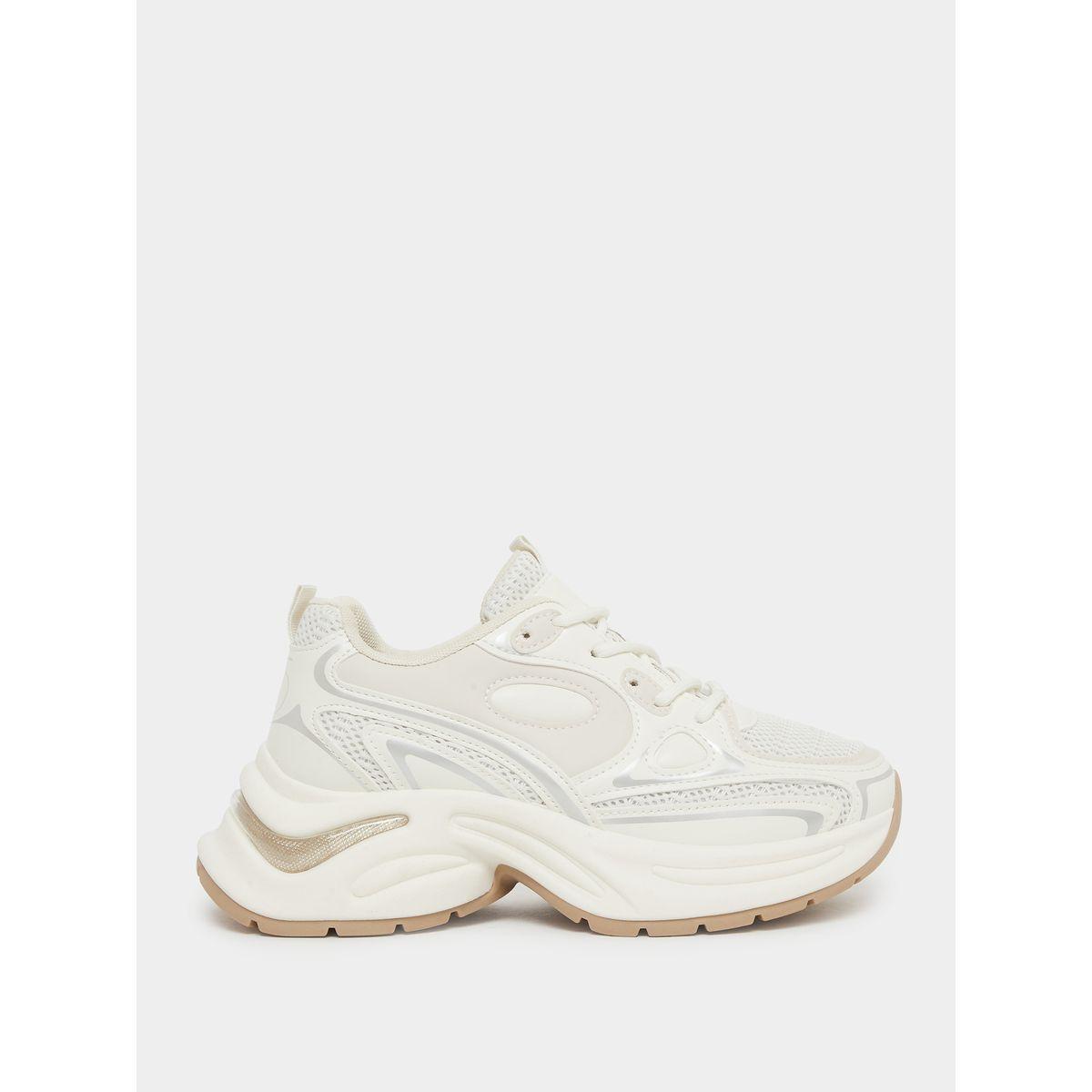 Styli Chunky Sole Lace Up Sneaker-women-shoes-sneakers-image-1