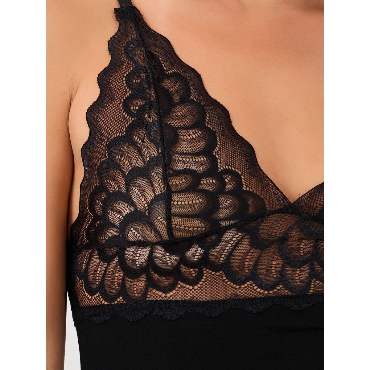بيبي دول بتفاصيل دانتيل وحواف بنمط صدف-women-clothing-lingerie-babydollsandbodysuits-image-3