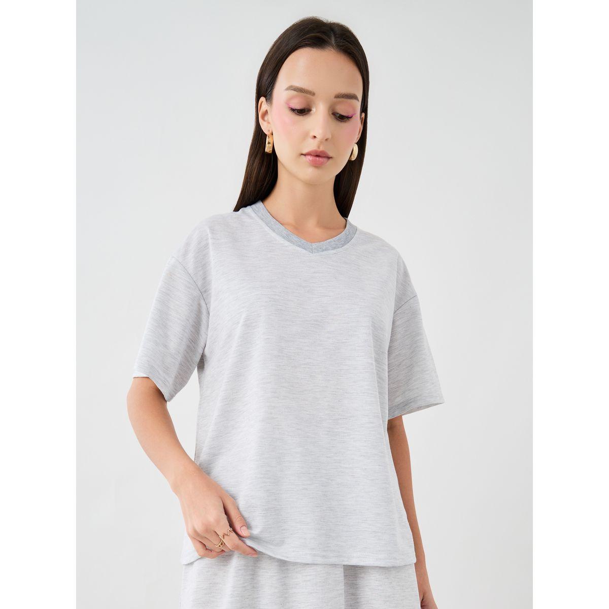 Styli Graphic Print Round Neck T-Shirt and Maxi Skirt Co-Ords-women-clothing-coordsets-image-3
