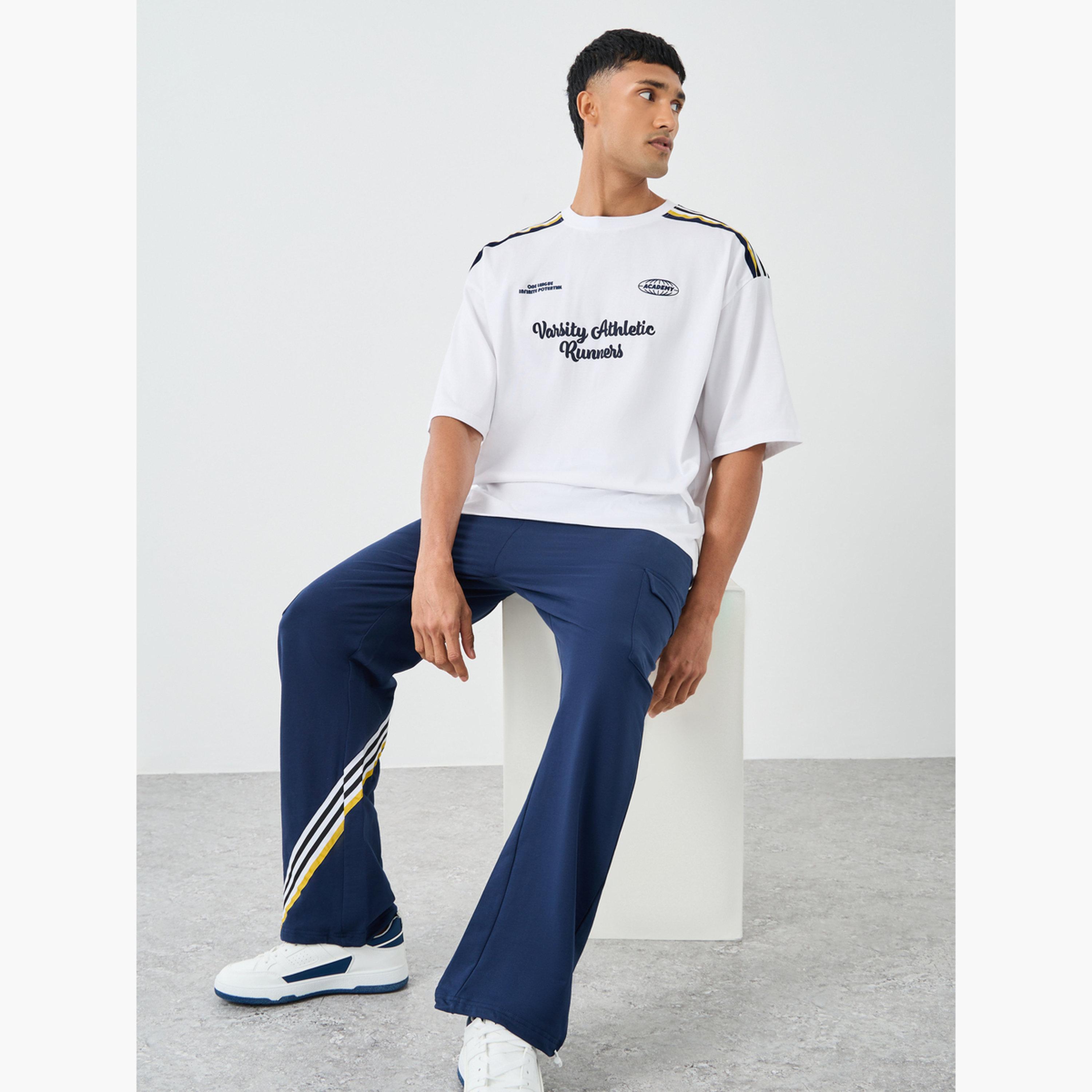 Styli Men Boxy Fit Printed T-Shirt and Joggers Co-Ords-men-clothing-coordsets-image-3