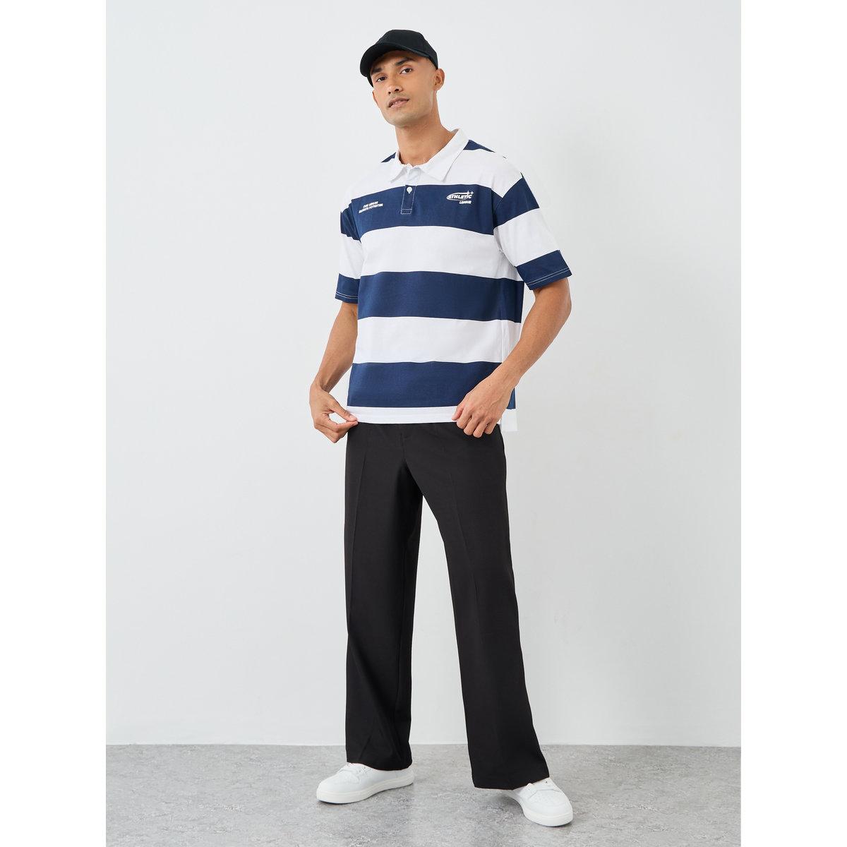 تيشيرت بولو مخطط فضفاض-men-clothing-tshirtsandpolos-polos-image-2