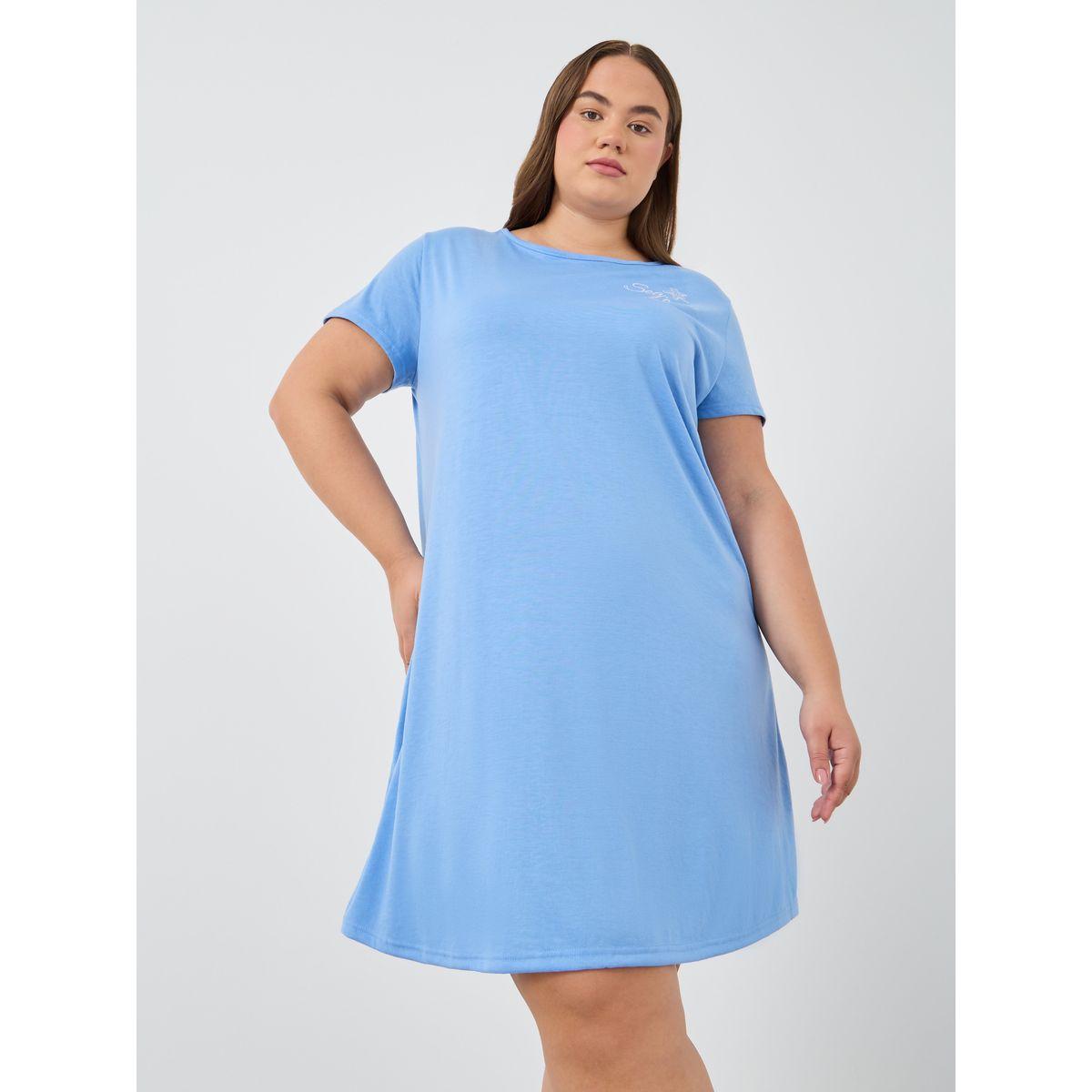 Styli Graphic Print Short Sleeve Sleep T-Shirt-women-clothing-nightwear-pyjamas-tops-image-3