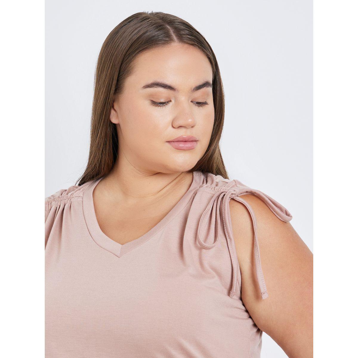 طقم من بنطال بيجاما وتيشيرت كت بمقاس كبير-women-clothing-plussize-nightwear-nightwearsets-image-3