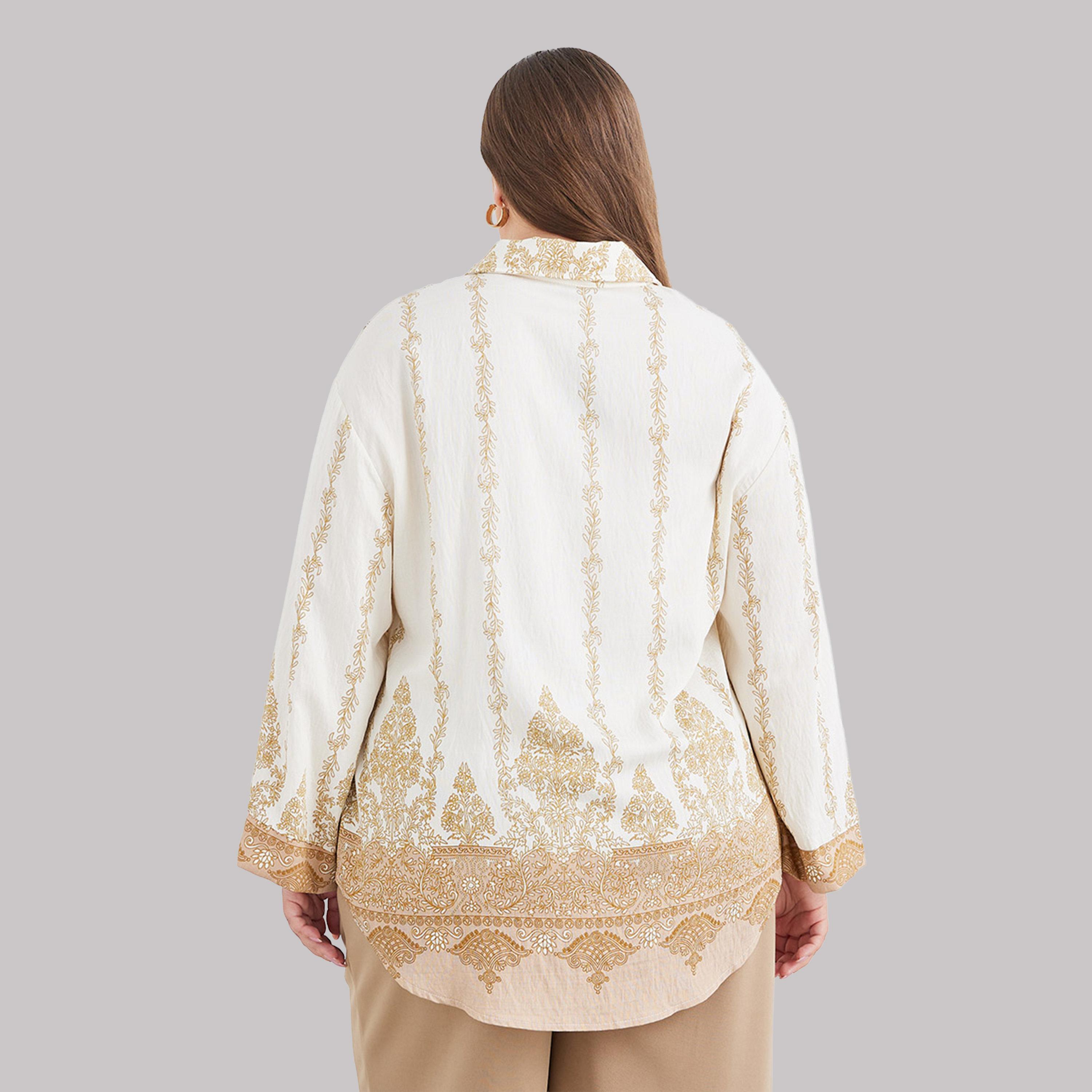 Styli Plus Size Oversized Printed Shirt with Long Sleeves-women-clothing-shirtsandblouses-shirts-image-4