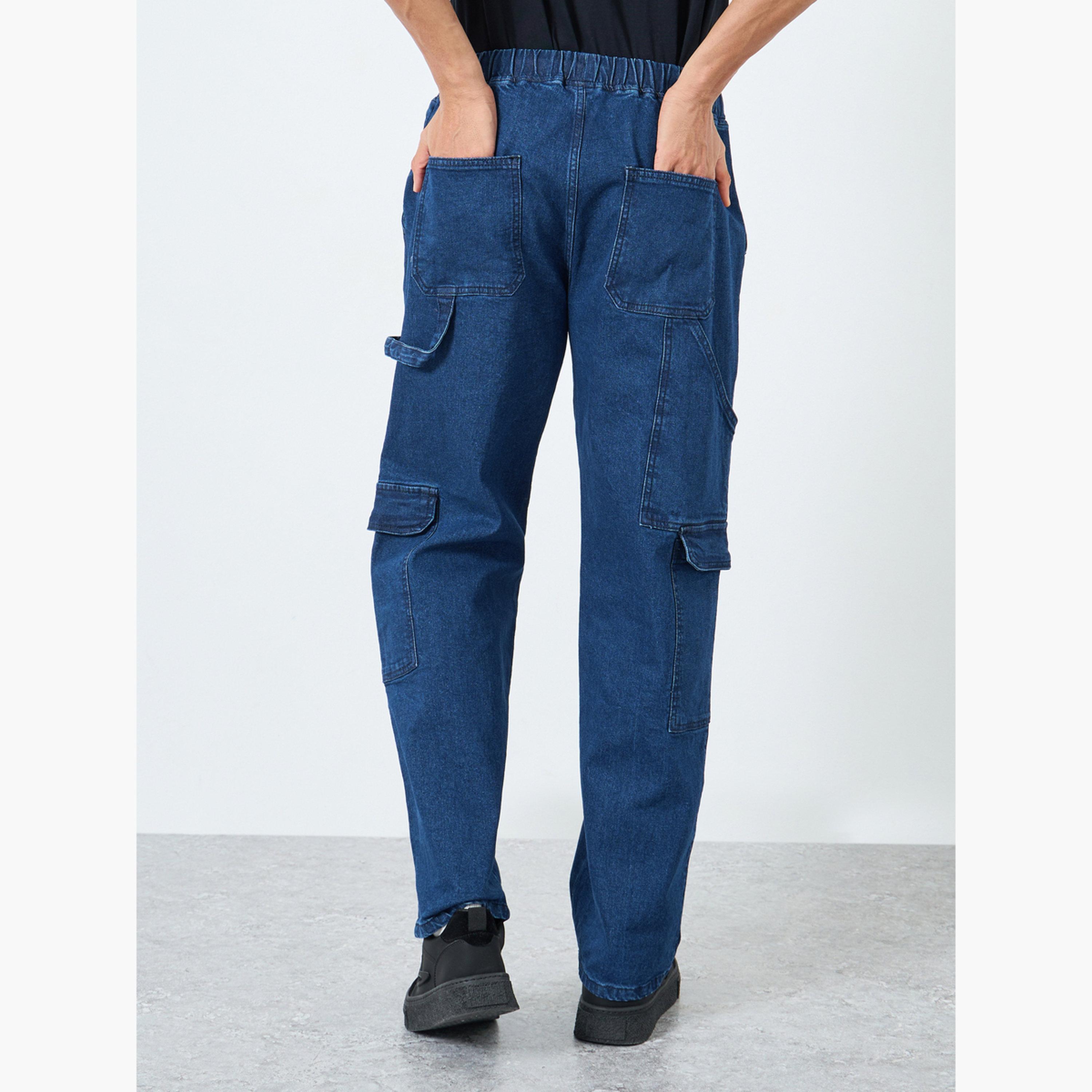 Styli Men Carpenter Fit Cargo Jeans-men-clothing-bottoms-jeans-image-5