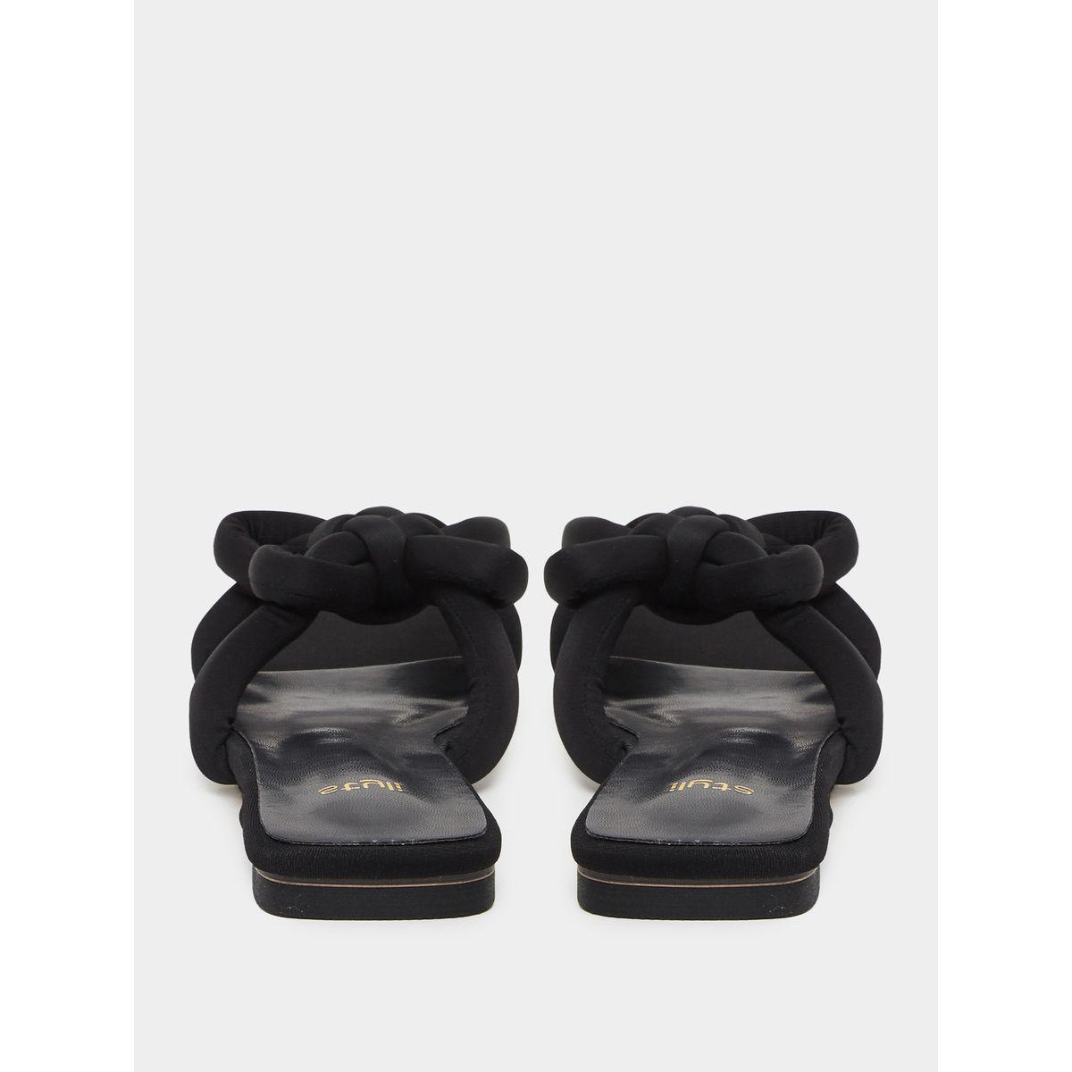 صندل فلات بتفاصيل عقدة-women-shoes-sandals-flats-image-4
