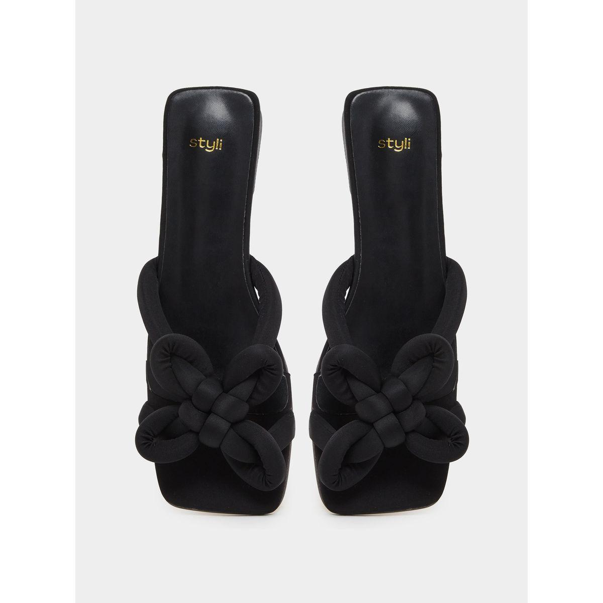 صندل فلات بتفاصيل عقدة-women-shoes-sandals-flats-image-5