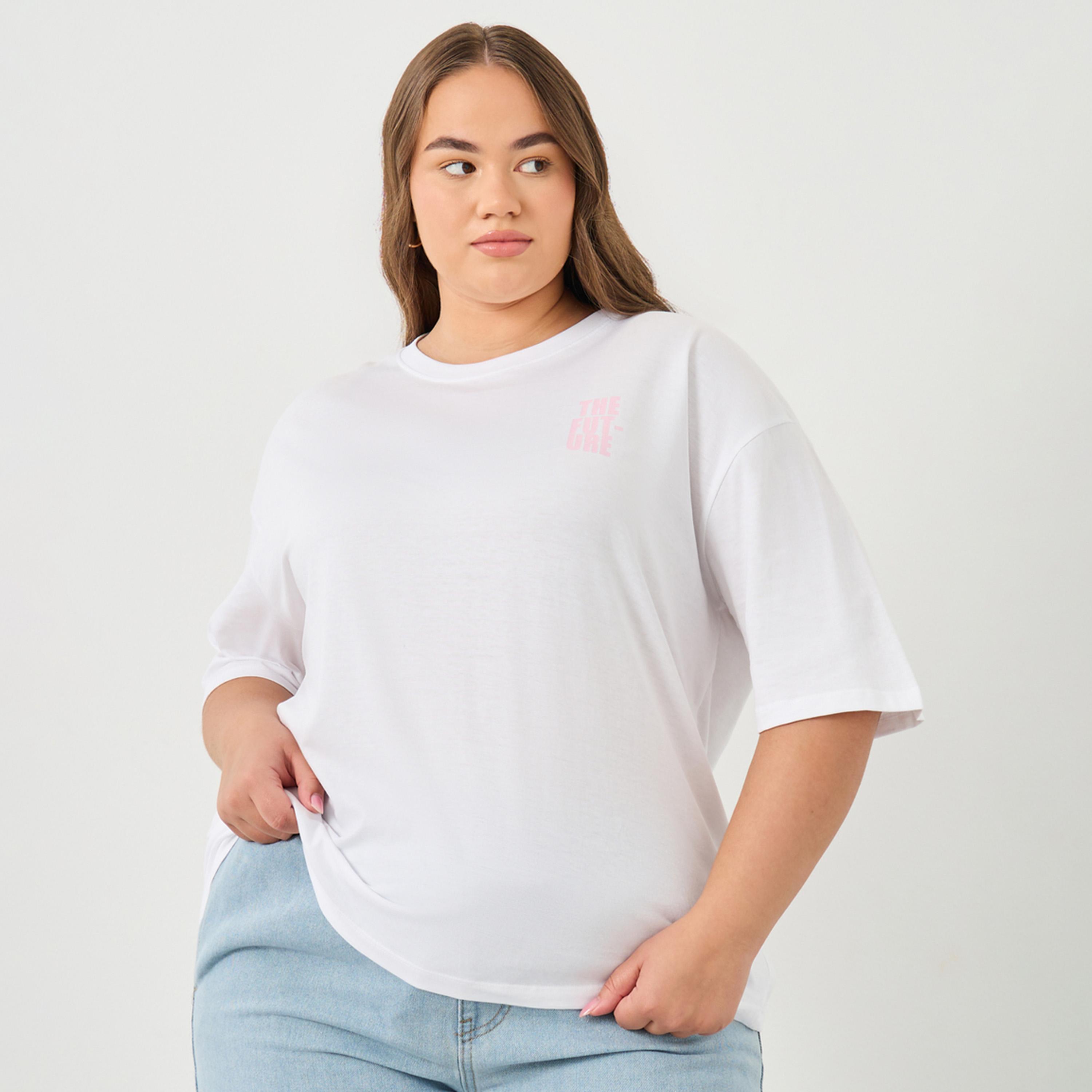 Styli Plus Size Oversized Back Graphic T-Shirt-women-clothing-tshirts-image-1