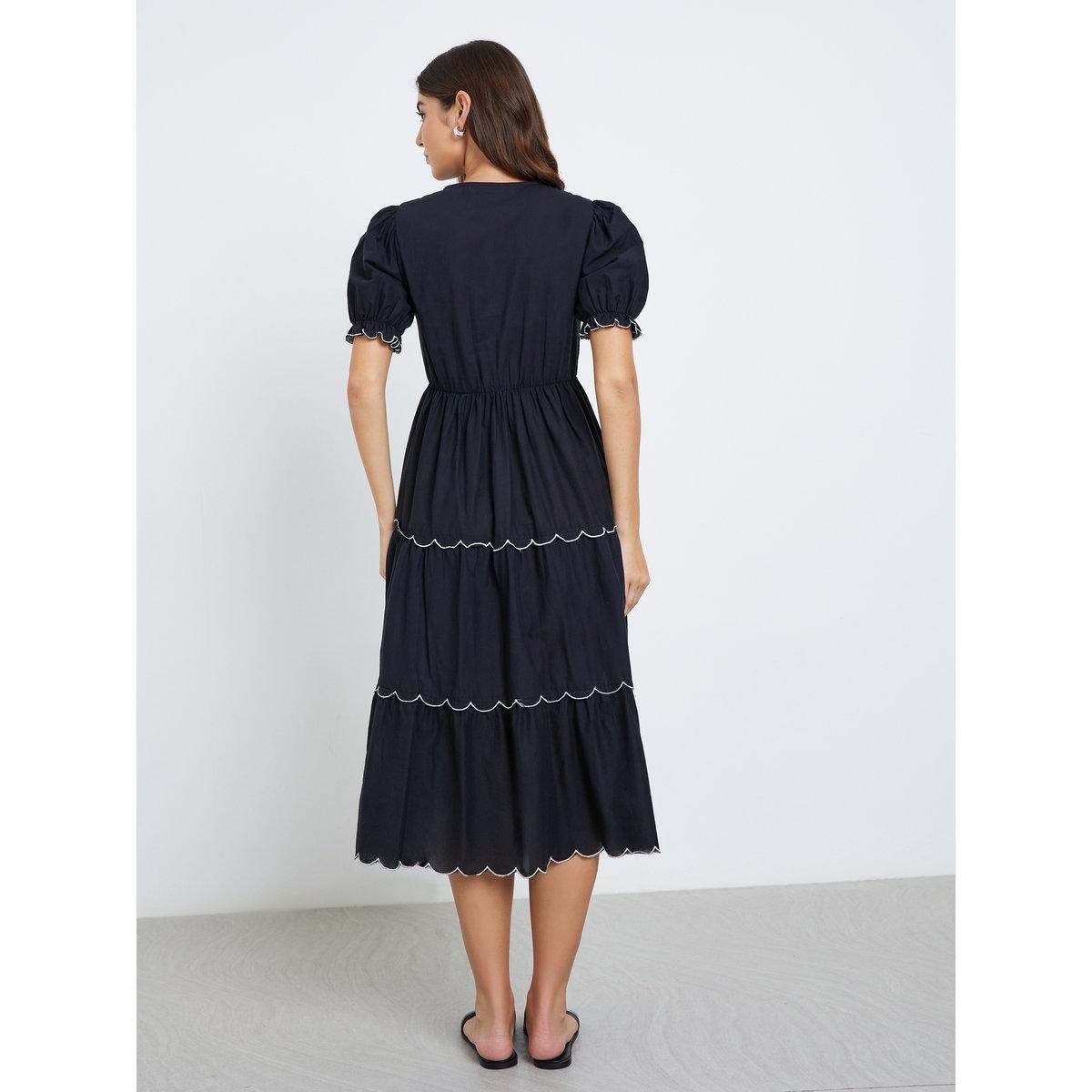 فستان ميدي بتفاصيل مُطرزة-women-clothing-dresses-image-4